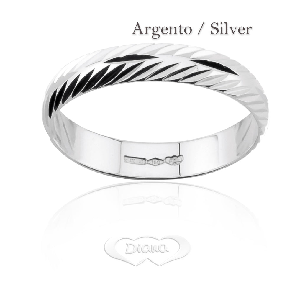FD10L B silver engagement ring - 925 Sterling Silver - SKU 803321732749