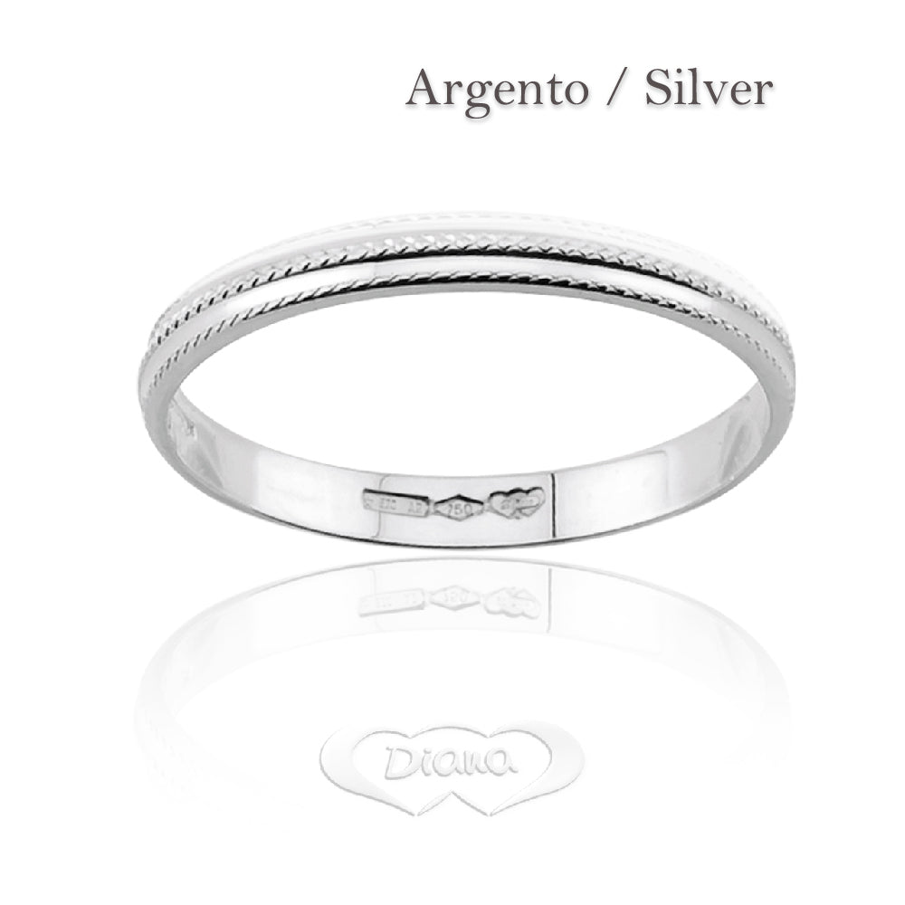 FD189L2 B silver engagement ring - 925 Sterling Silver - SKU 803321732776
