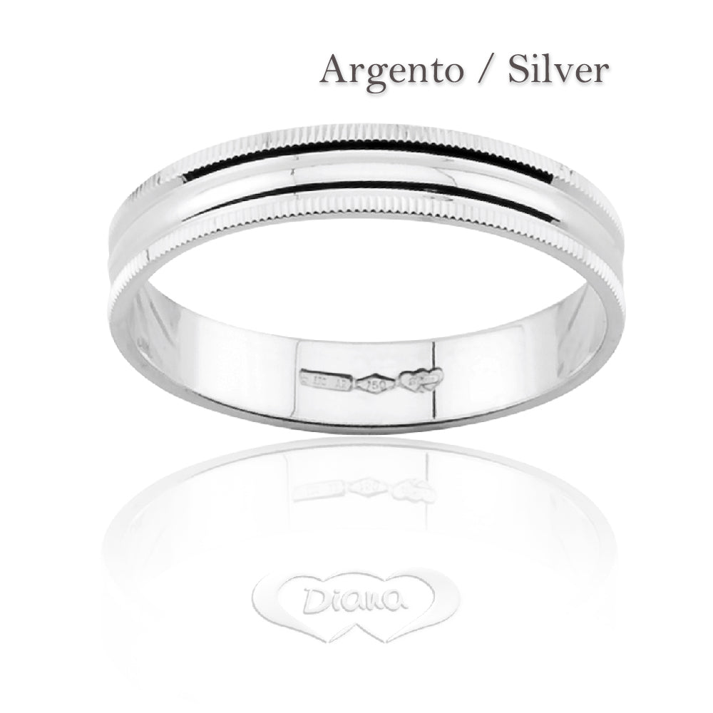 FD215 B silver engagement ring - 925 Sterling Silver - SKU 803321732782