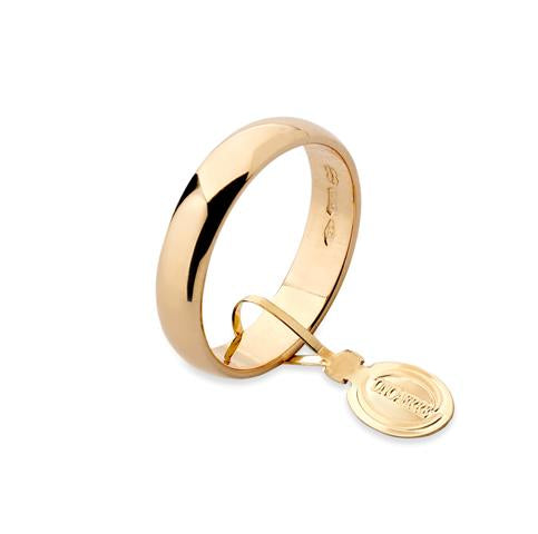 Bevel edge wedding ring 4gr - 18K Gold - SKU 803321732826