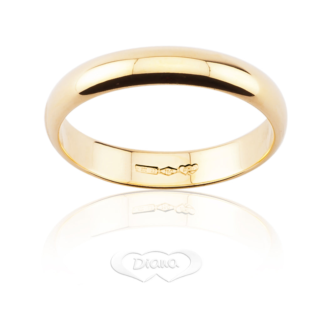 F4L classic fit wedding ring - 18K Gold - SKU 803321733114