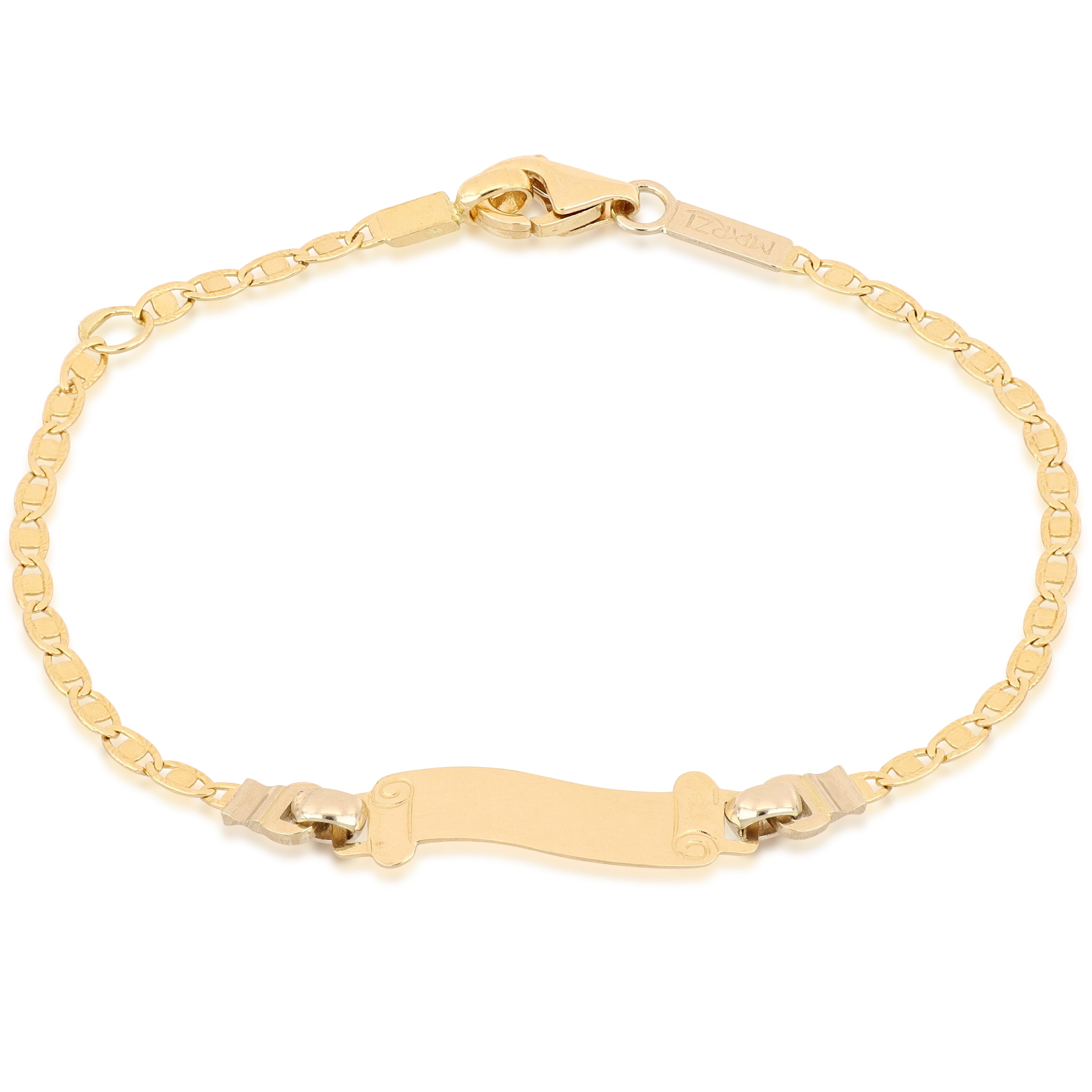 18K Italian Gold Baby Bracelet – 803321736201 – SKU 803321736201