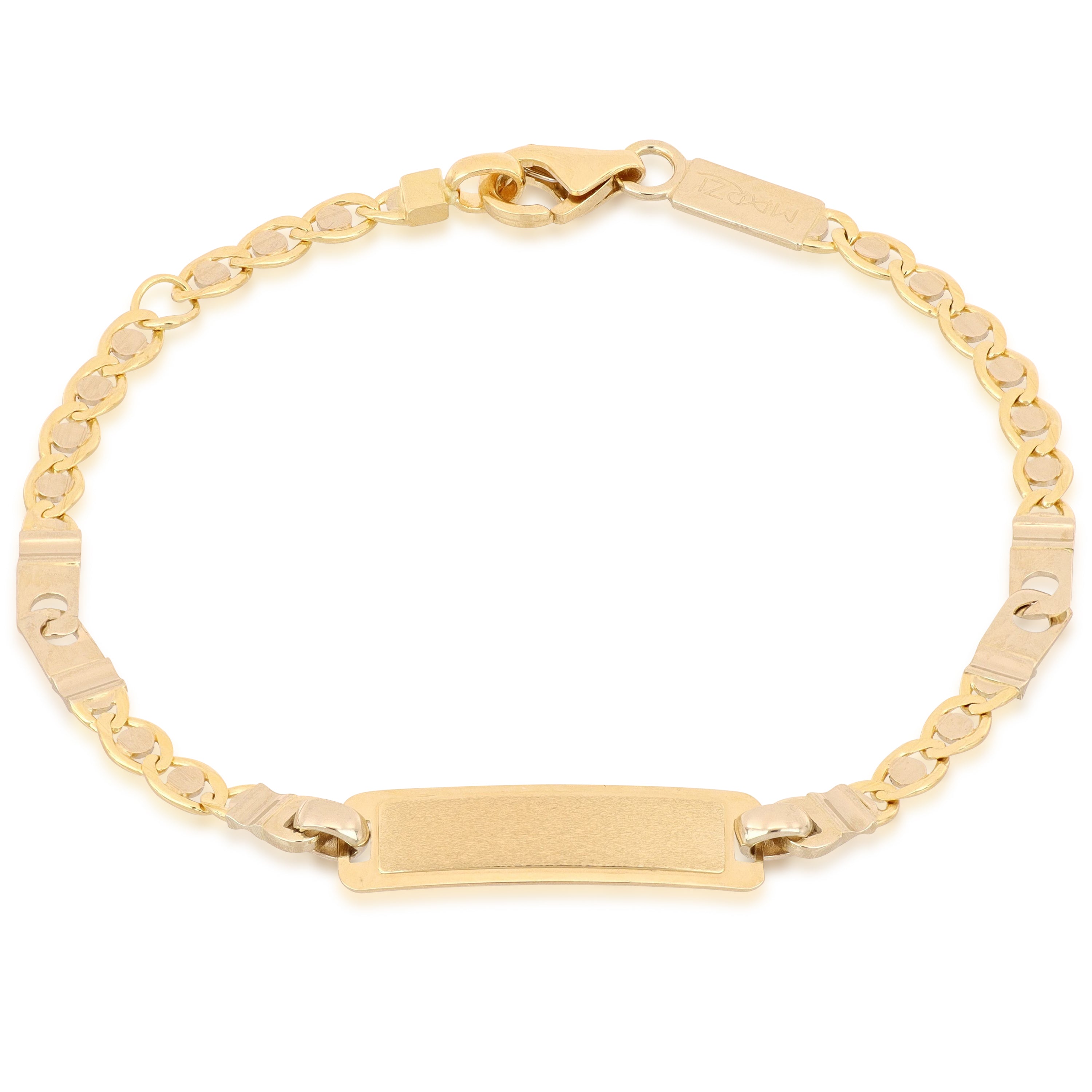 18K Italian Gold Baby Bracelet – 803321736203 – SKU 803321736203
