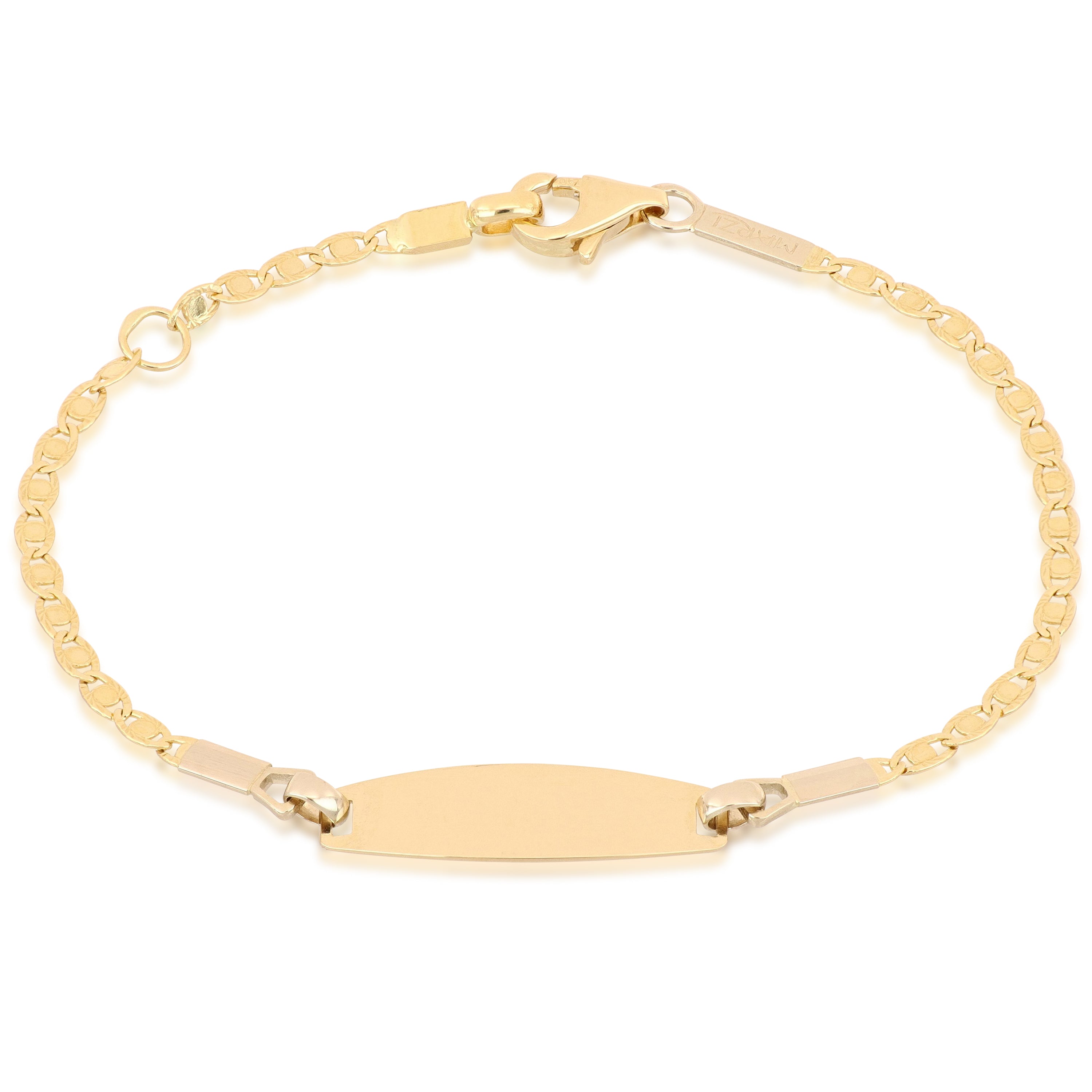 18K Italian Gold Baby Bracelet – 803321736209 – SKU 803321736209