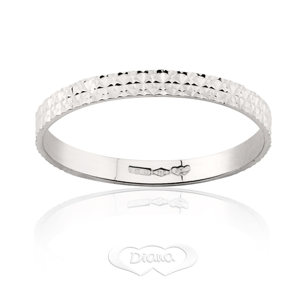 FD199 OB snowcut engagement ring - 18K Gold - SKU 803321736302