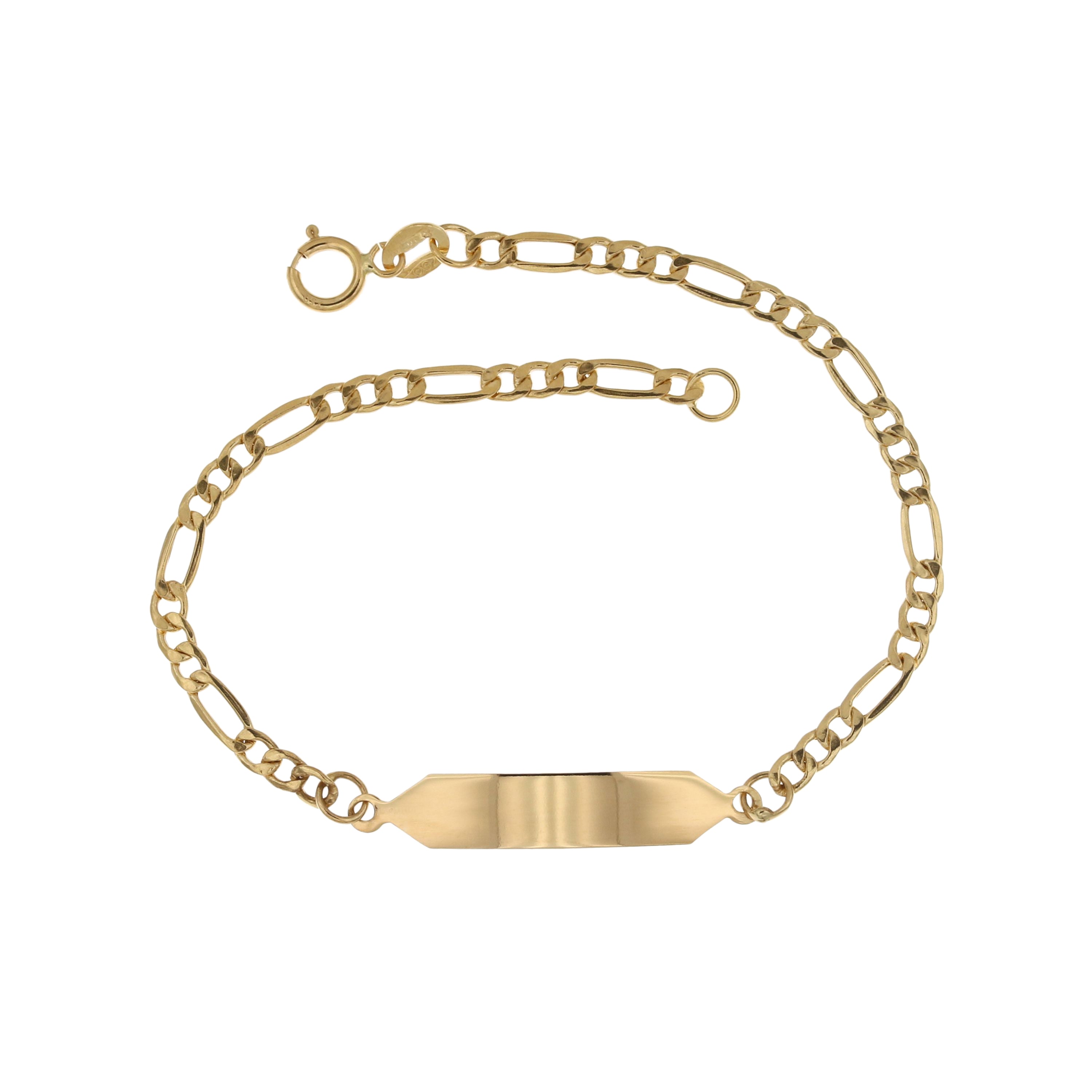 18K Italian Gold Baby Bracelet – 803321736879 – SKU 803321736879