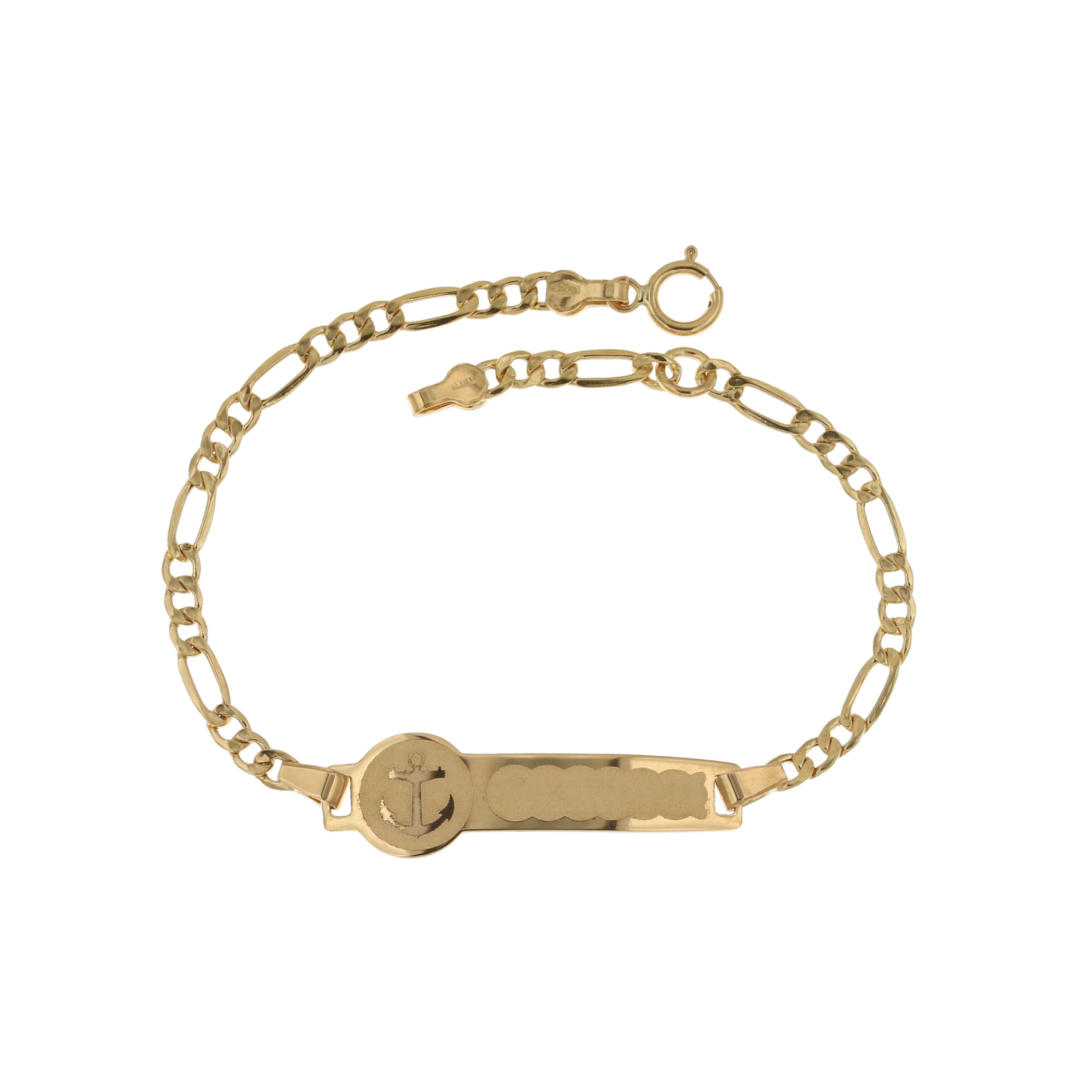 18K Italian Gold Baby Bracelet – 803321736891 – SKU 803321736891