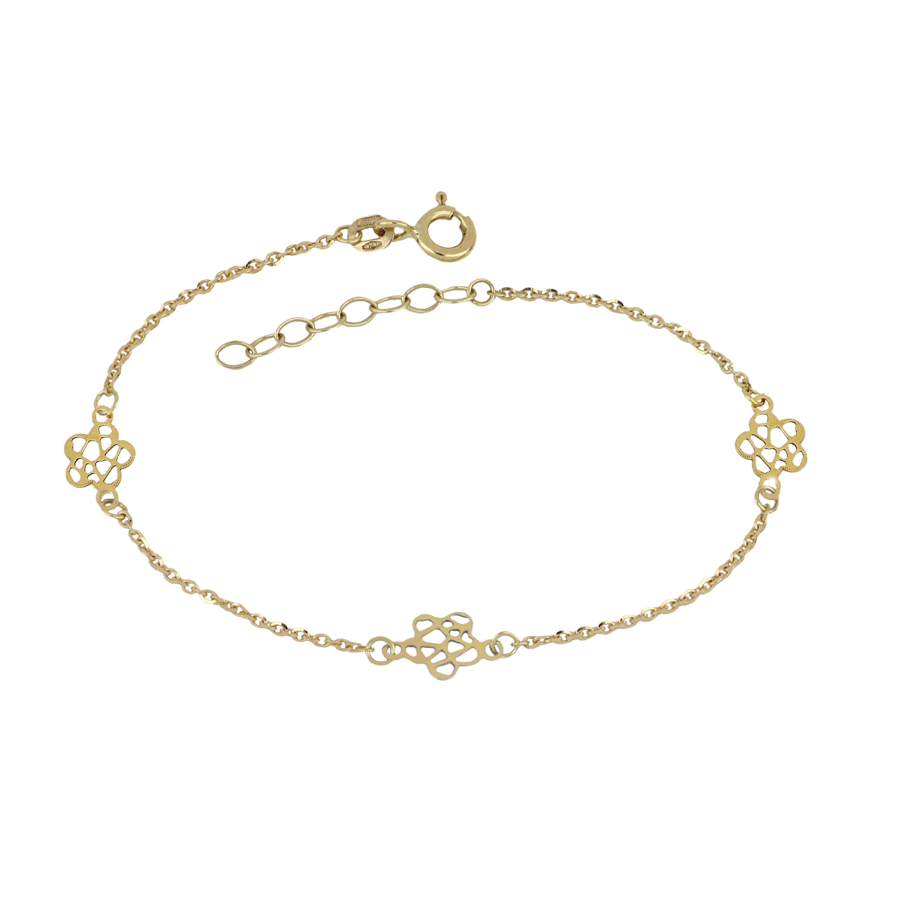 18K Italian Gold Baby Bracelet – 803321737039 – SKU 803321737039