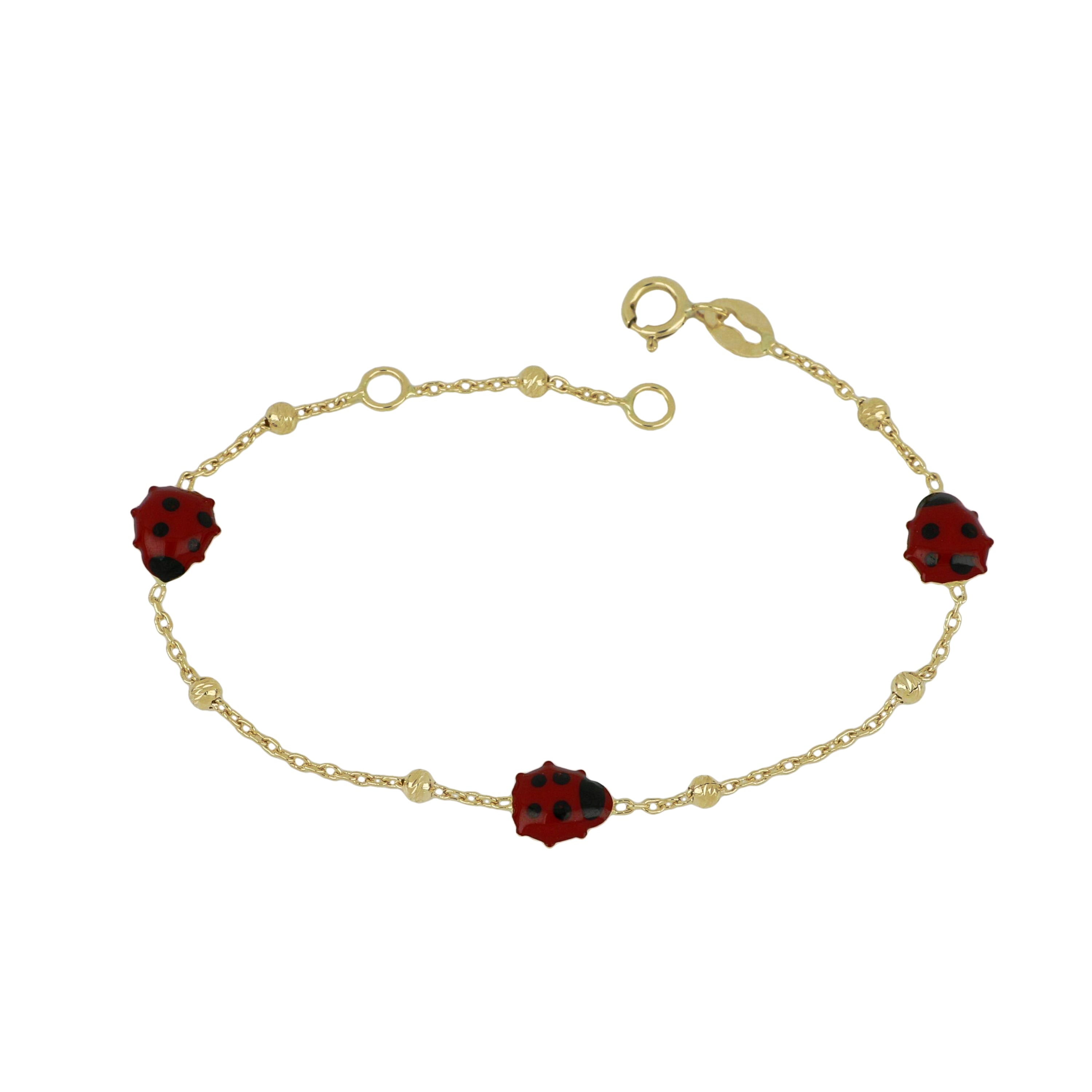 18K Italian Gold Baby Bracelet – 803321737888 – SKU 803321737888