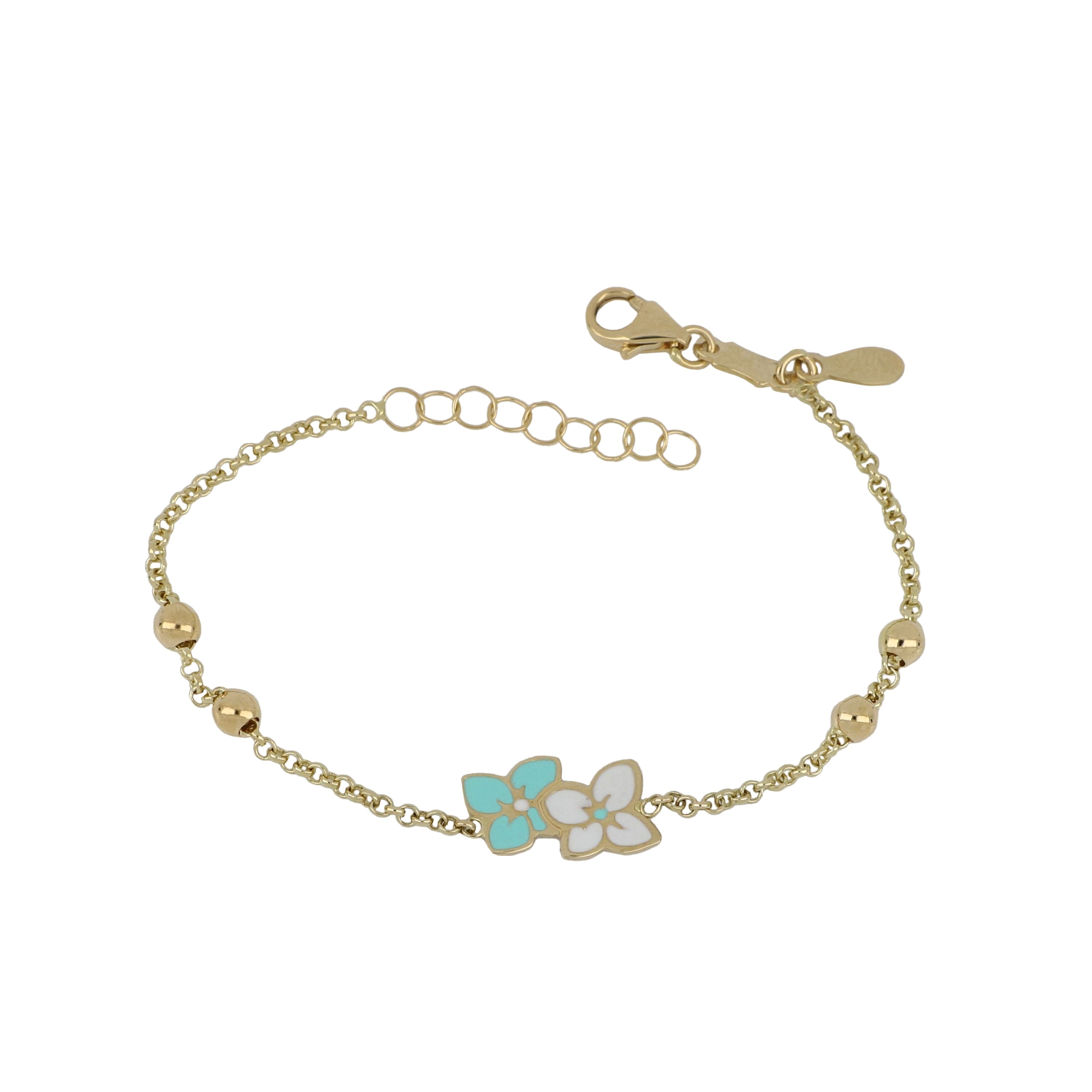 18K Italian Gold Baby Bracelet – 803321737889 – SKU 803321737889