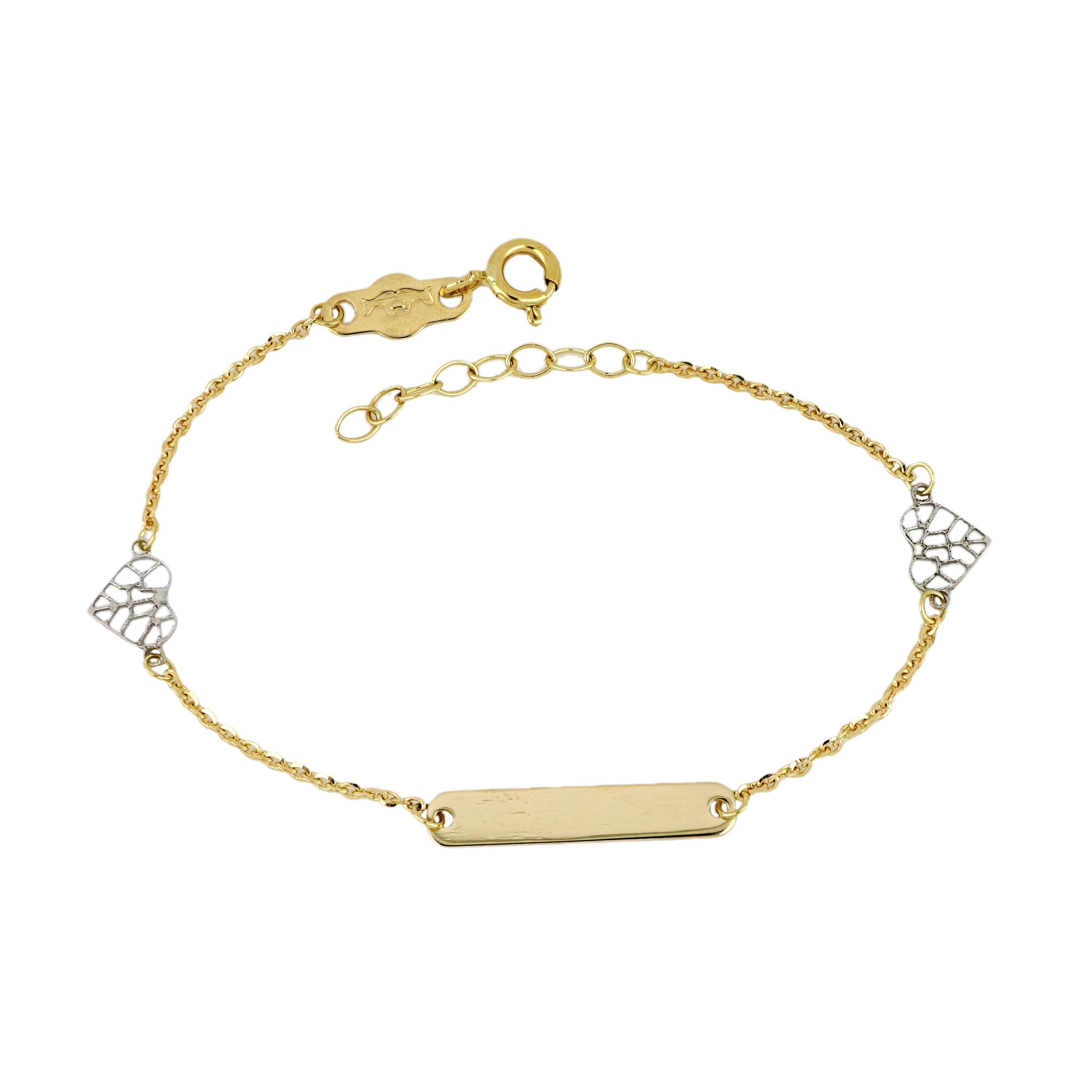 18K Italian Gold Baby Bracelet – 803321737919 – SKU 803321737919