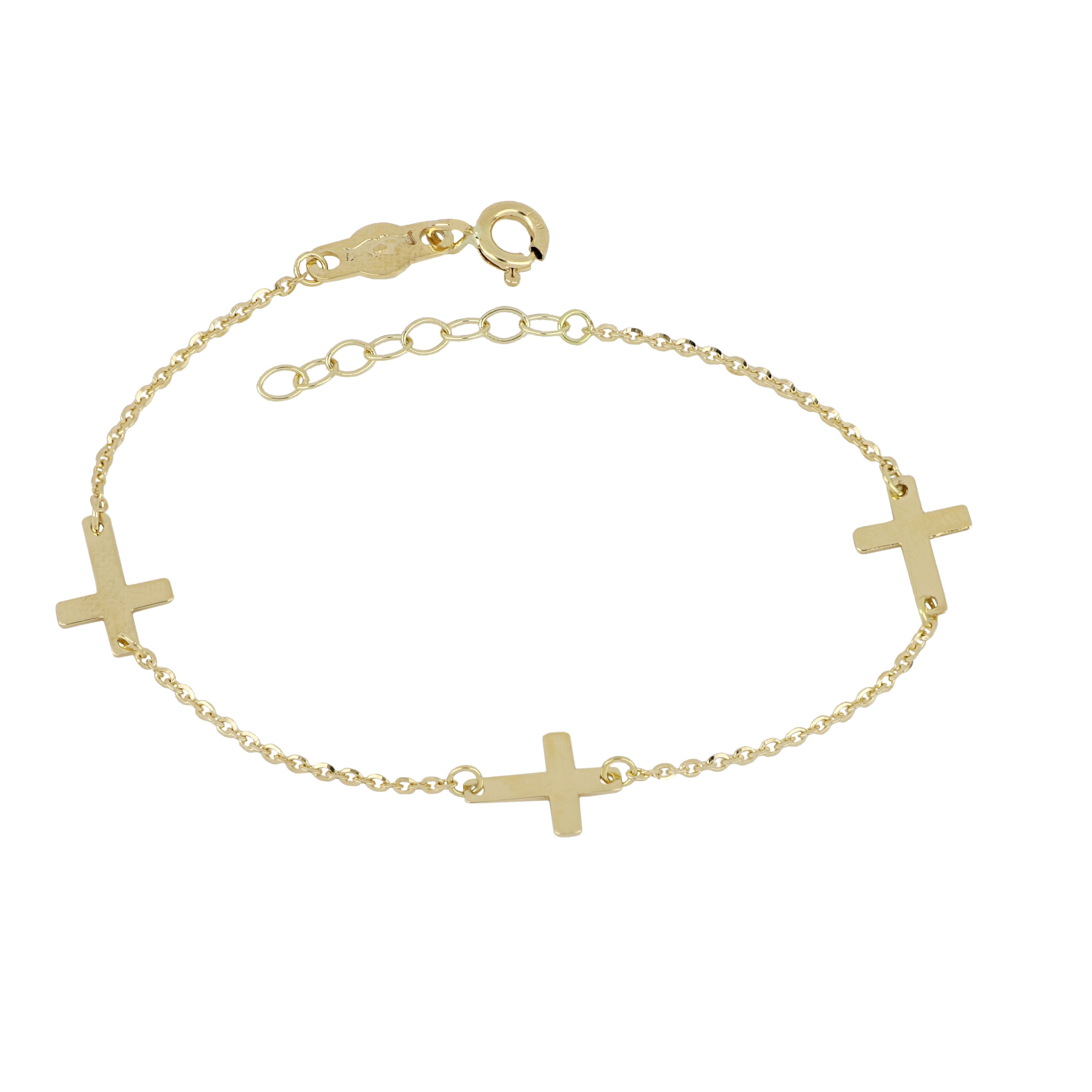18K Italian Gold Baby Bracelet – 803321737930 – SKU 803321737930