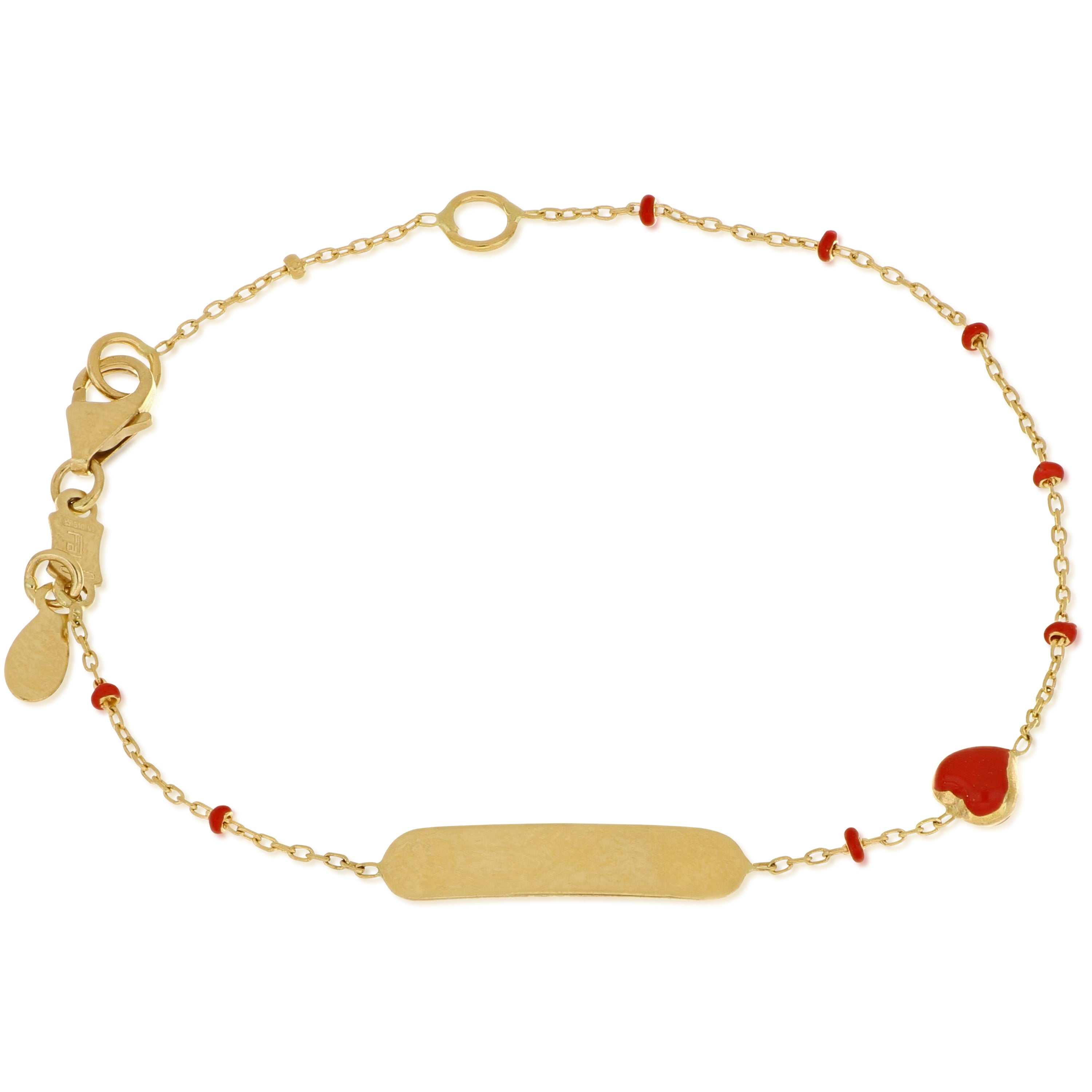 18K Italian Gold Baby Bracelet – 803321738709 – SKU 803321738709