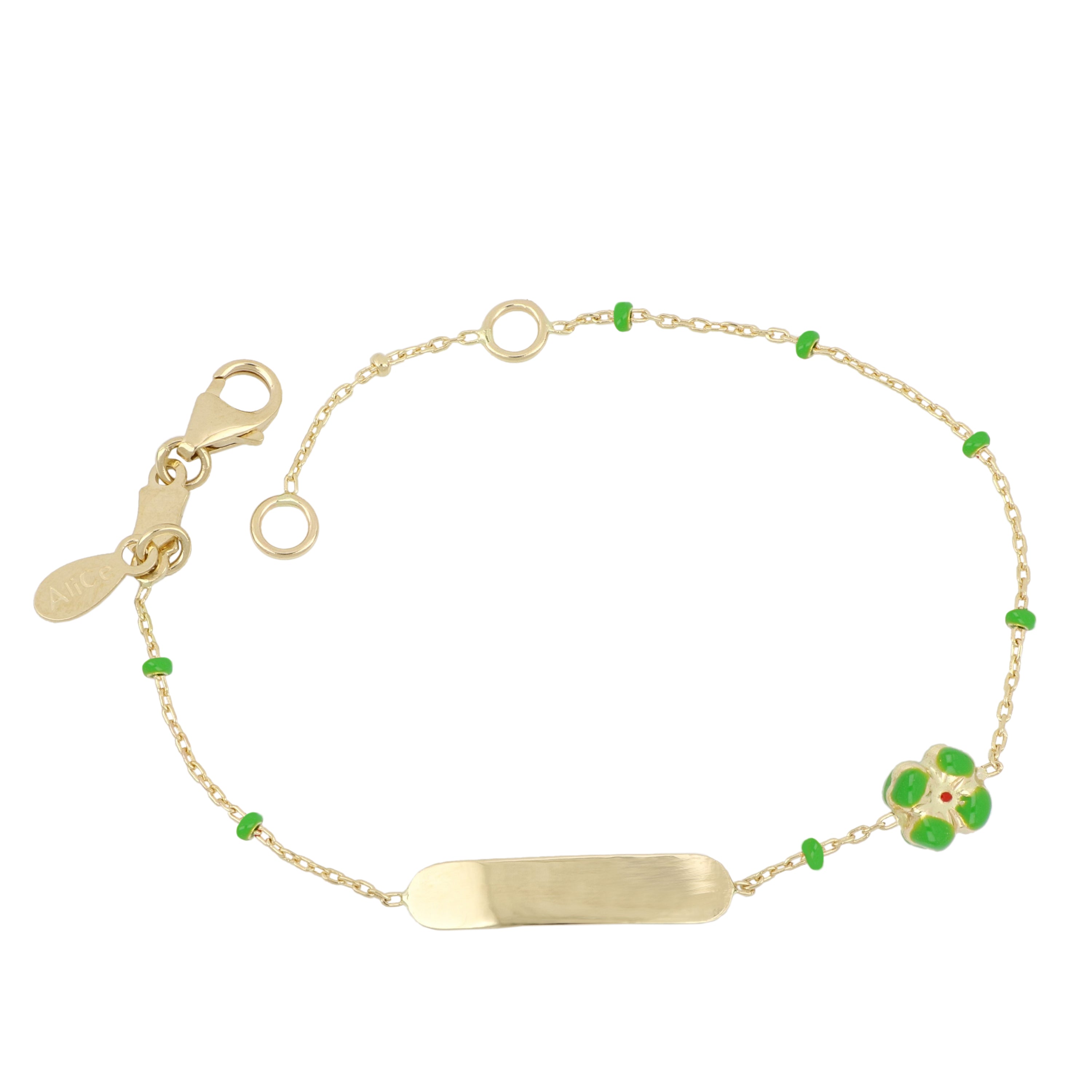 18K Italian Gold Baby Bracelet – 803321738710 – SKU 803321738710