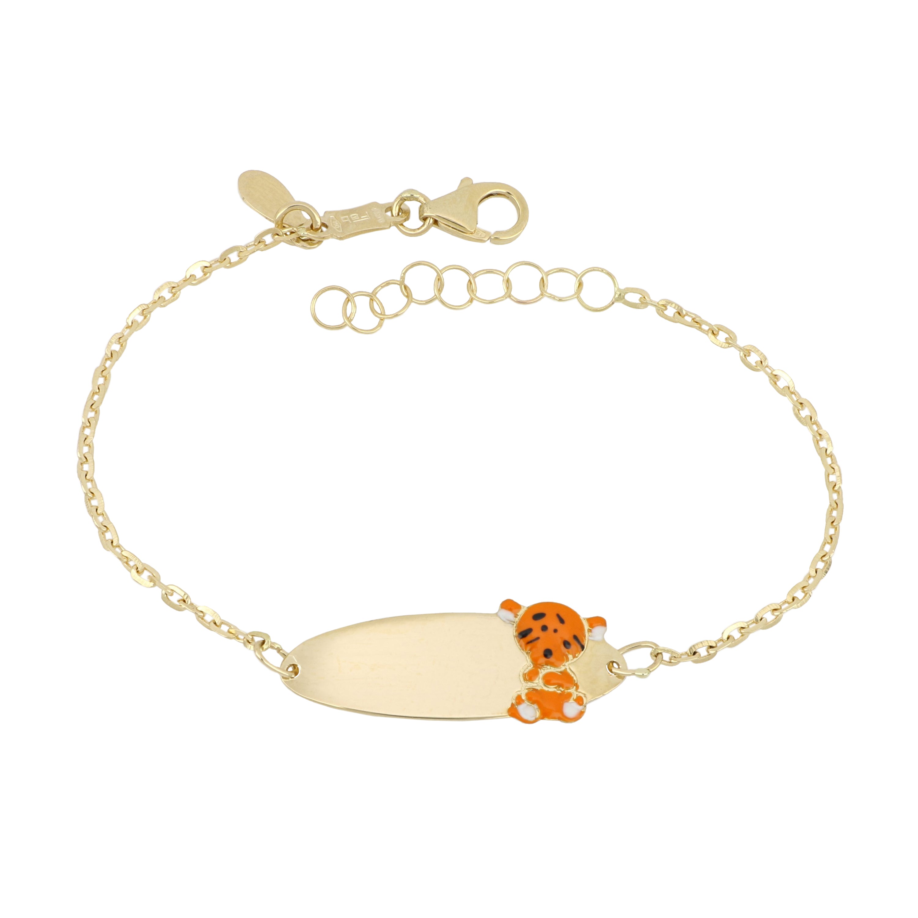 18K Italian Gold Baby Bracelet – 803321738712 – SKU 803321738712