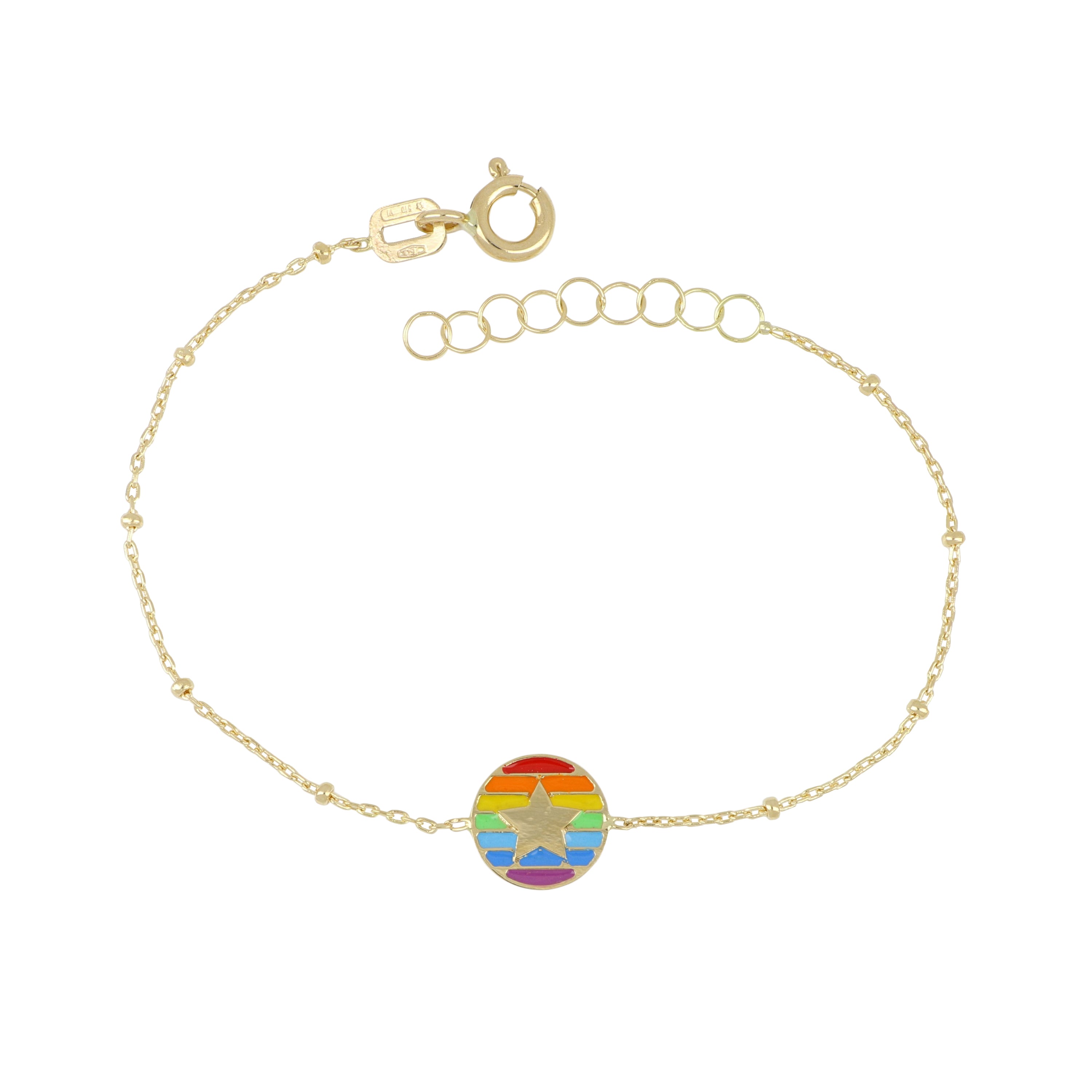 18K Italian Gold Baby Bracelet – 803321739576 – SKU 803321739576