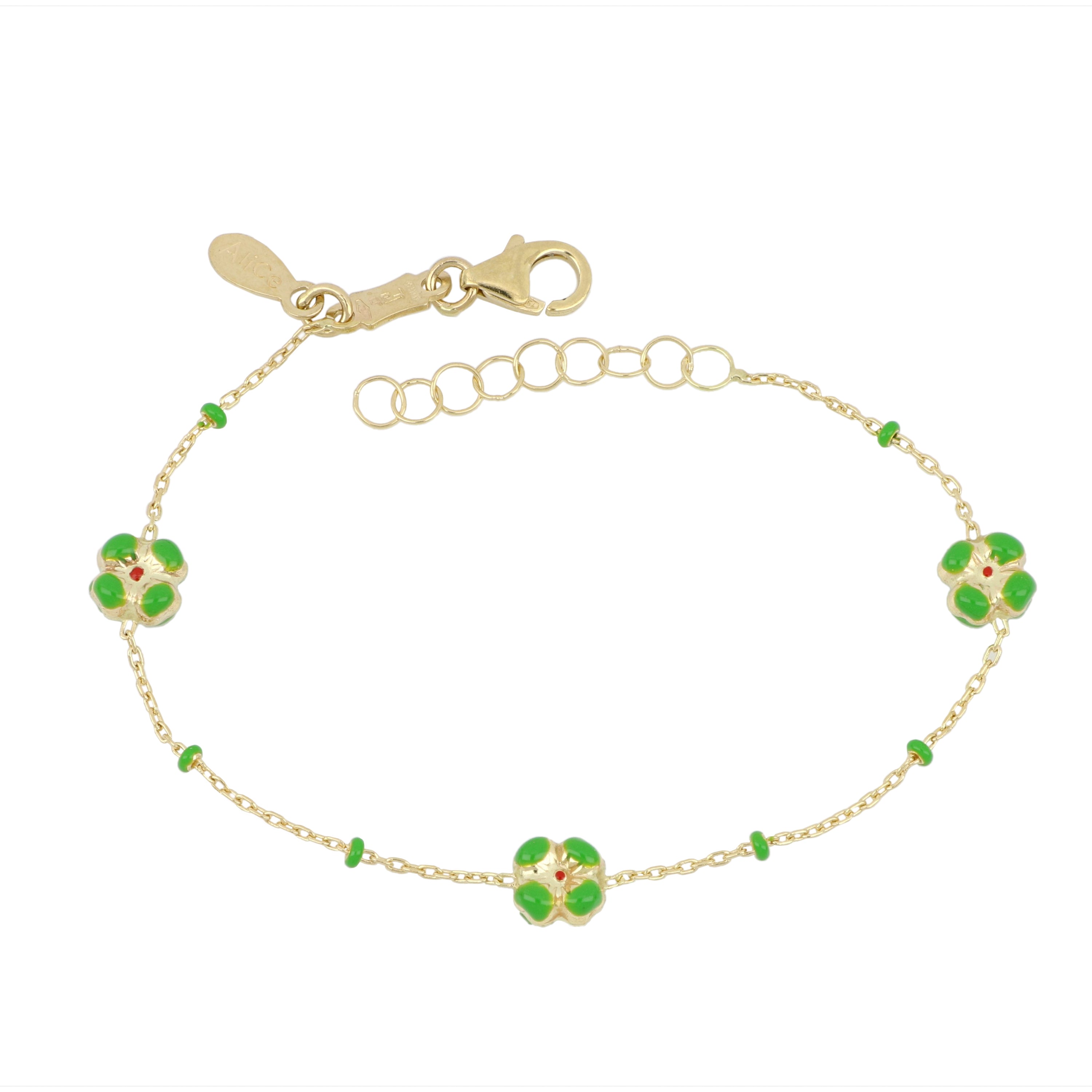 18K Italian Gold Baby Bracelet – 803321742427 – SKU 803321742427