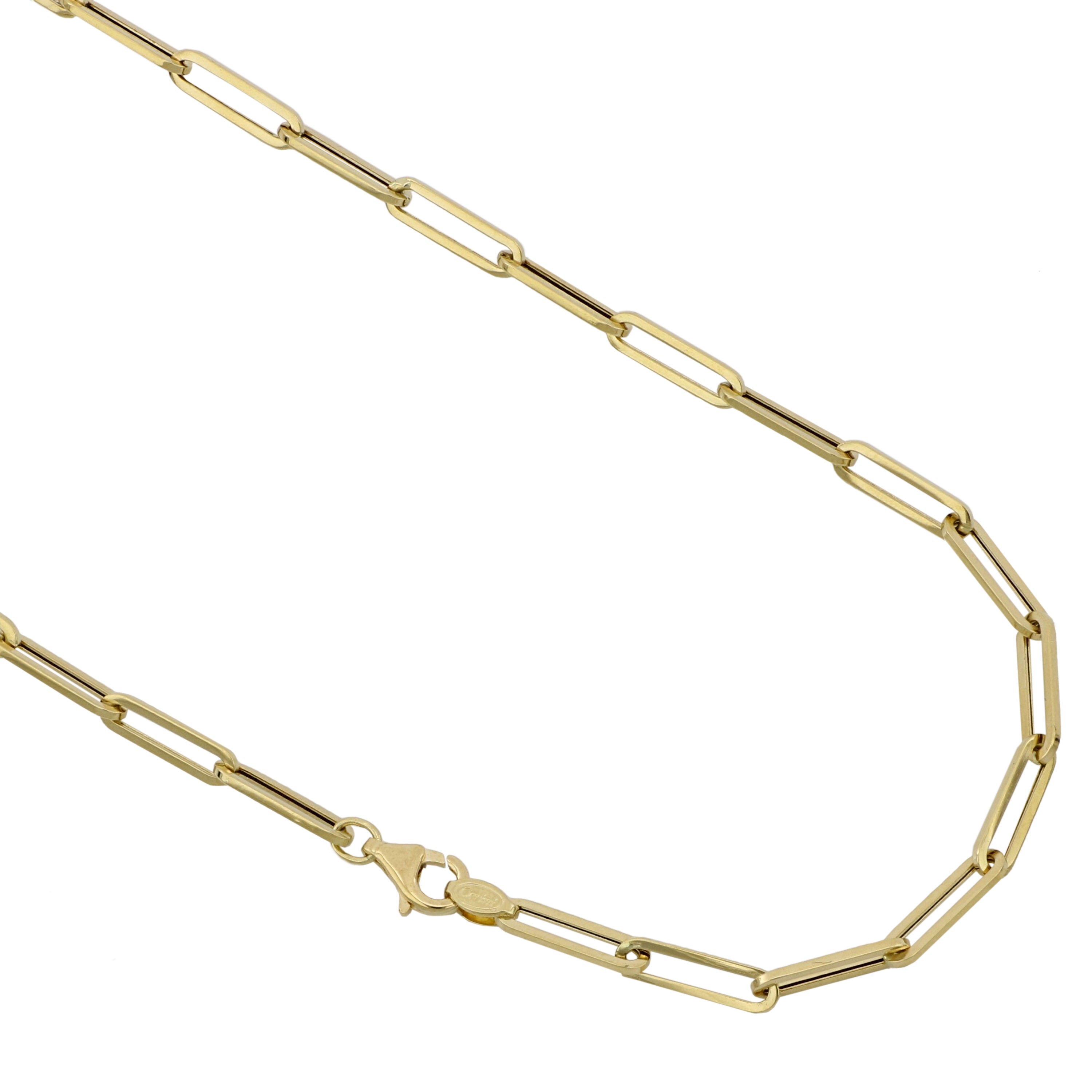 18K Italian Gold Chain Necklace – SKU 803321742521