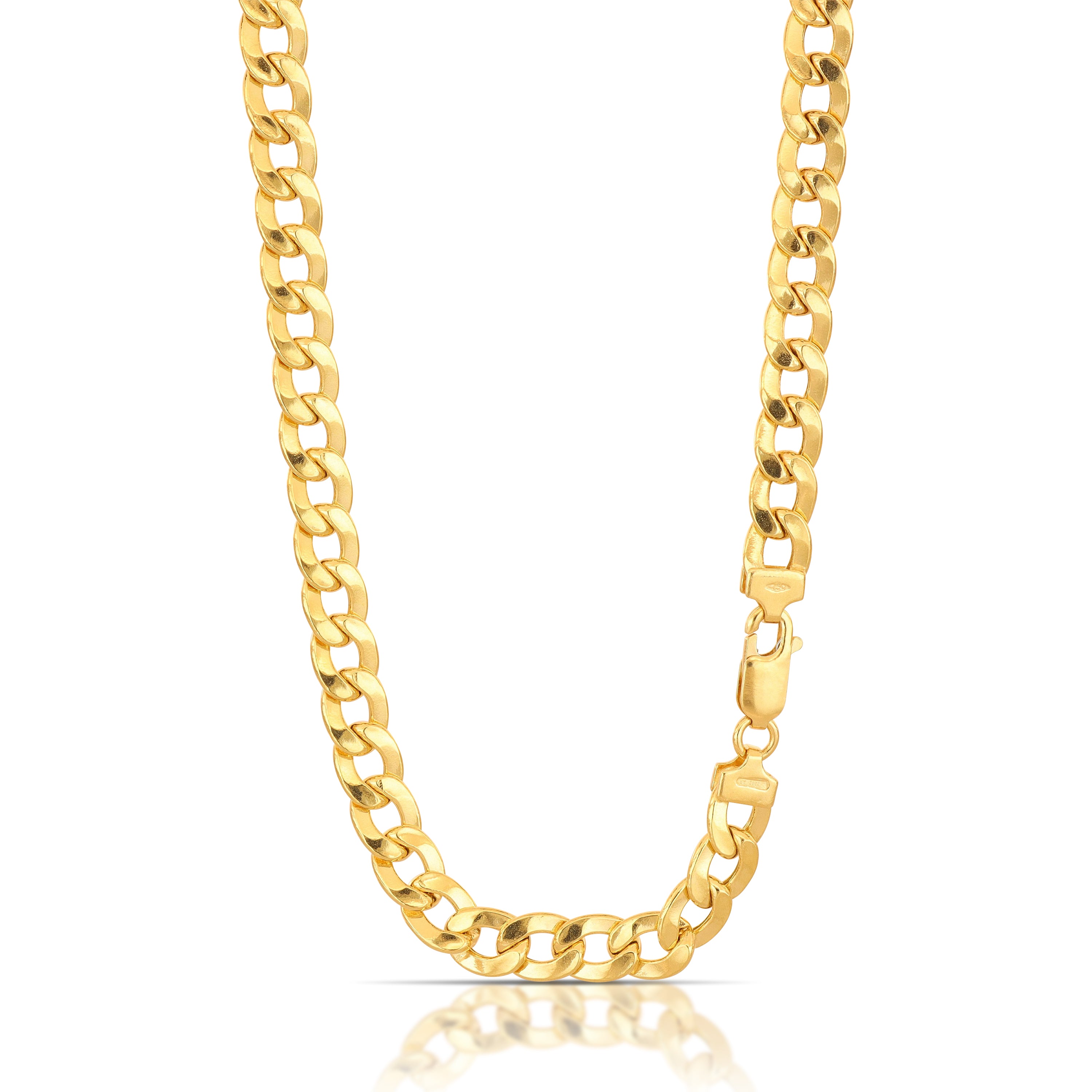 18K Italian Gold Chain Necklace – SKU 803321743858