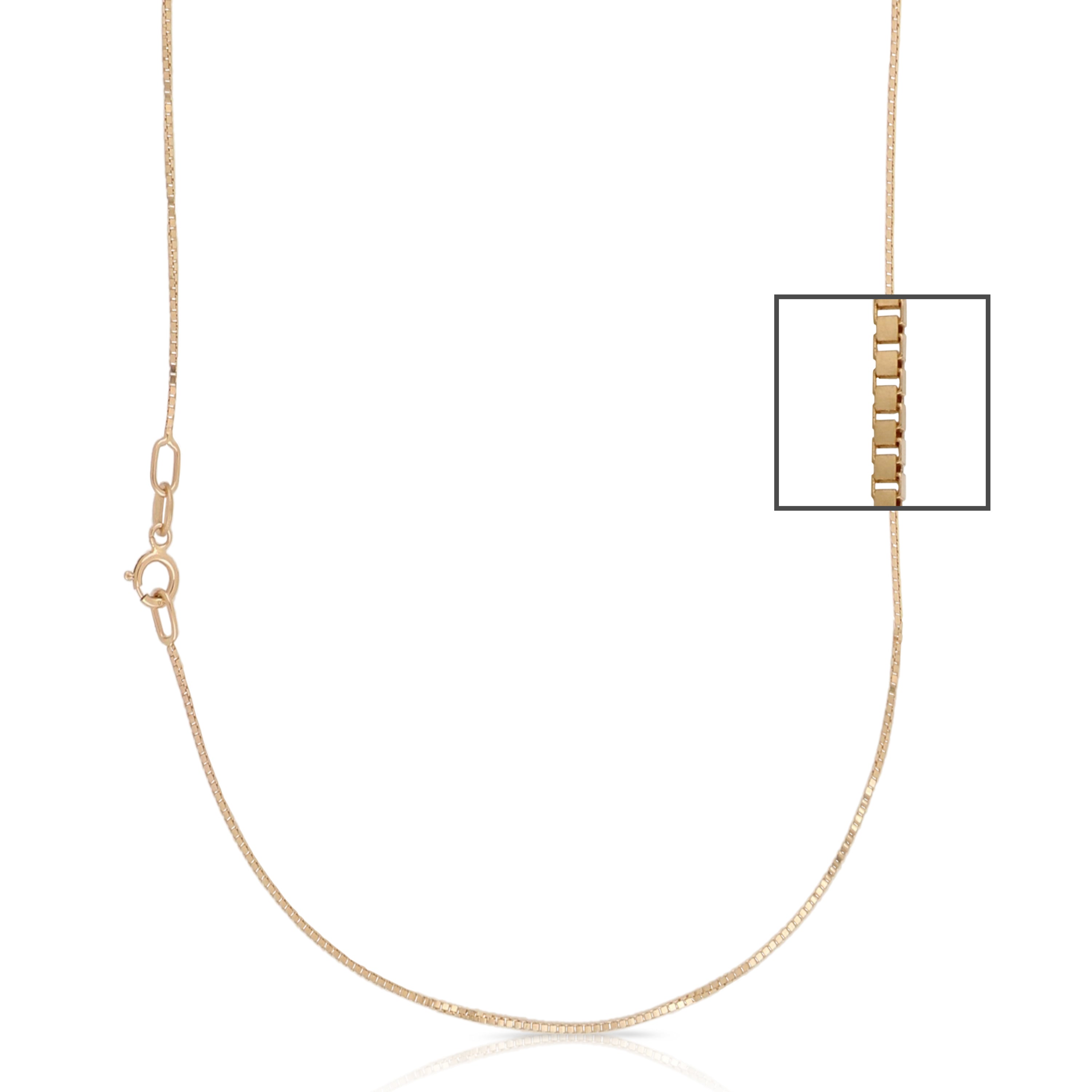 18K Italian Gold Chain Necklace – SKU 803321743971