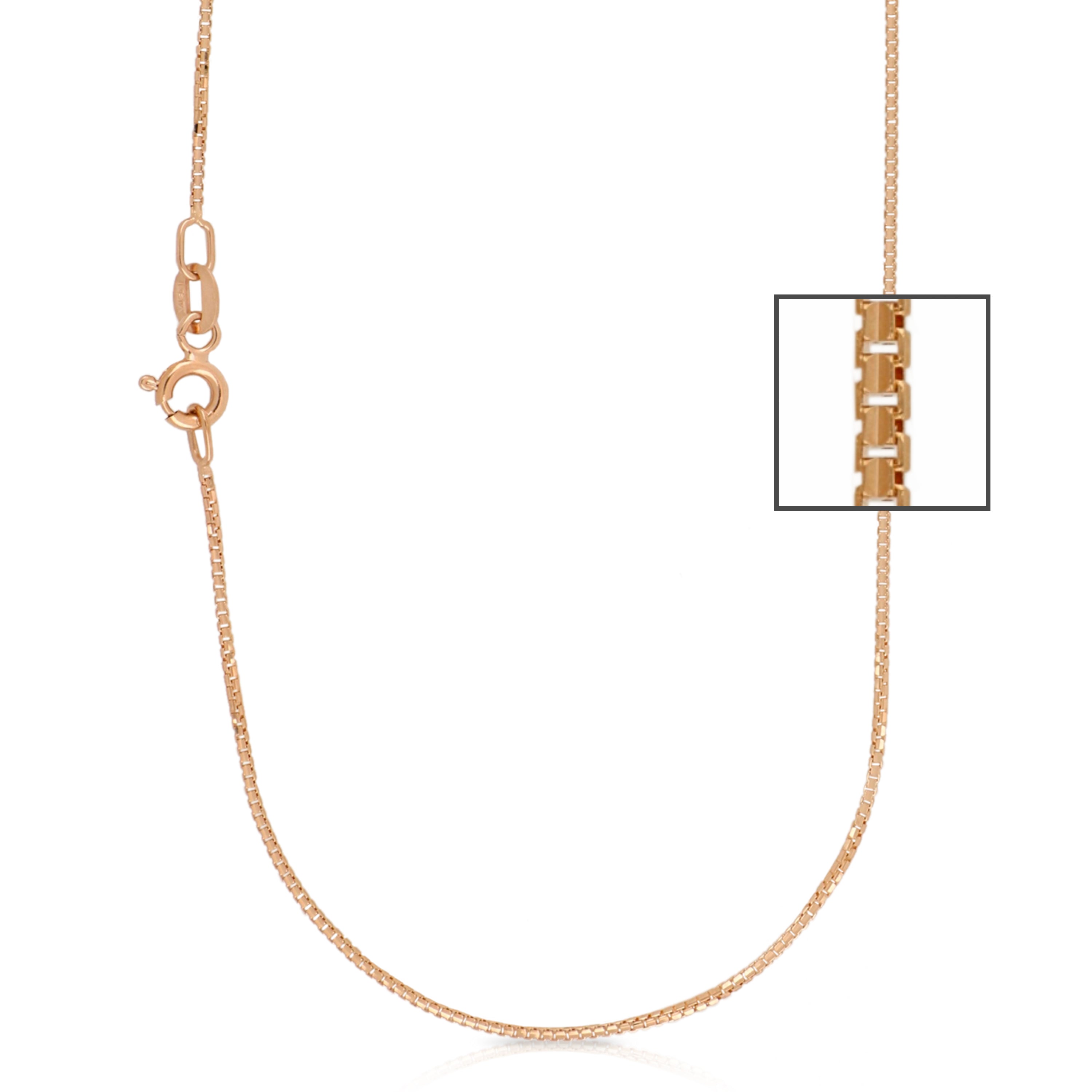 18K Italian Gold Chain Necklace – SKU 803321743972