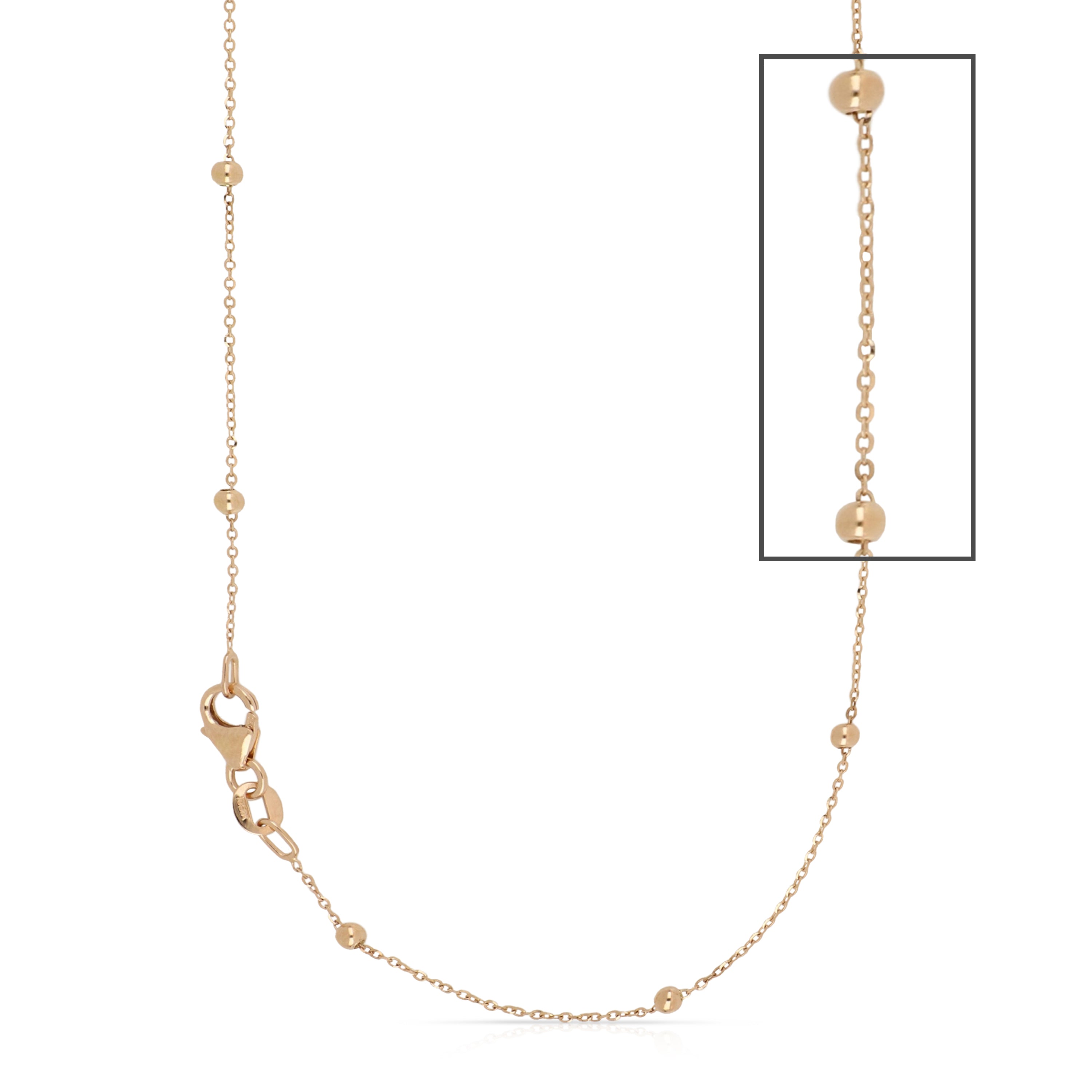 18K Italian Gold Chain Necklace – SKU 803321743984