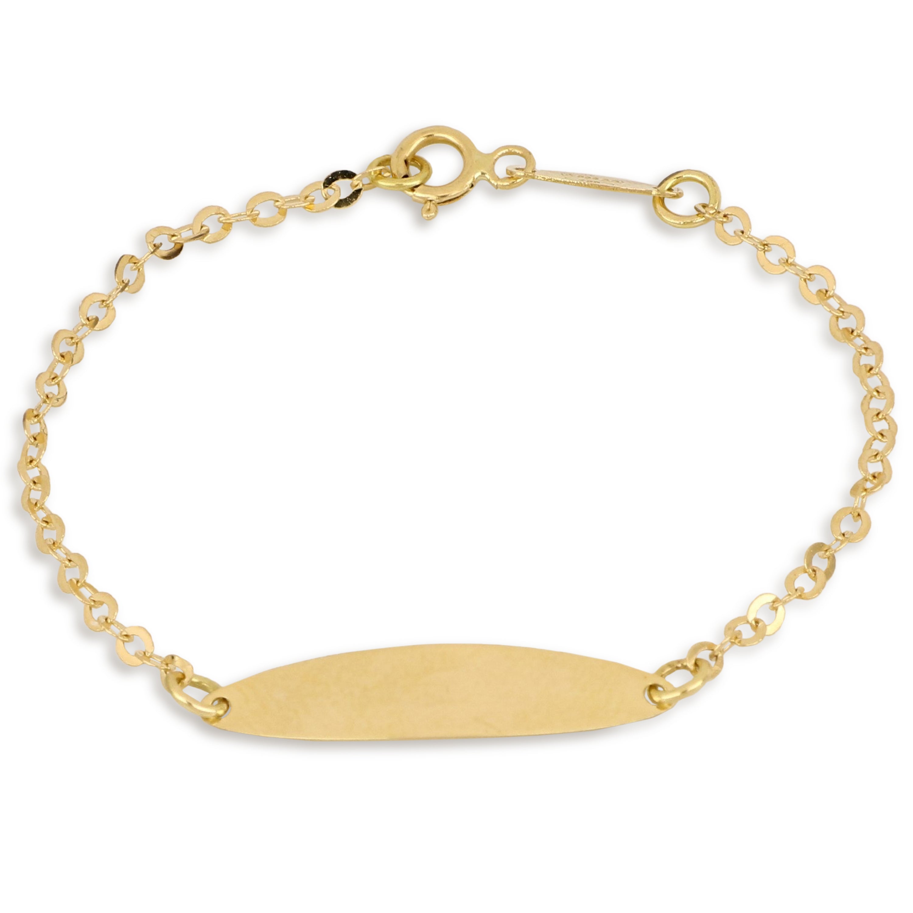 18K Italian Gold Baby Bracelet – 803321744400 – SKU 803321744400