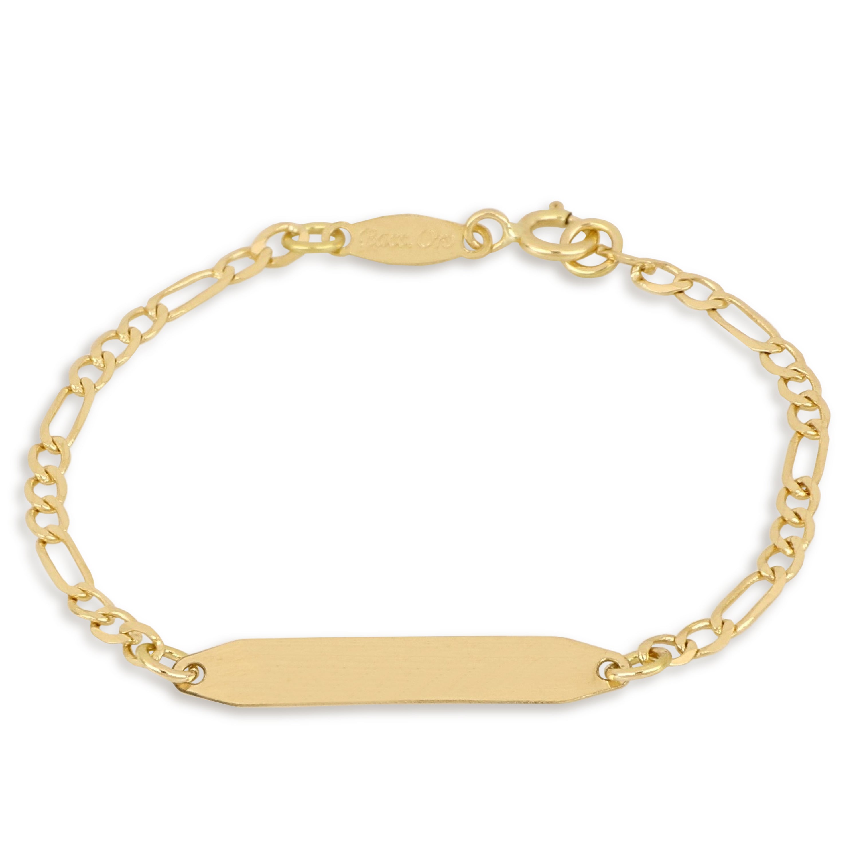 18K Italian Gold Baby Bracelet – 803321744401 – SKU 803321744401