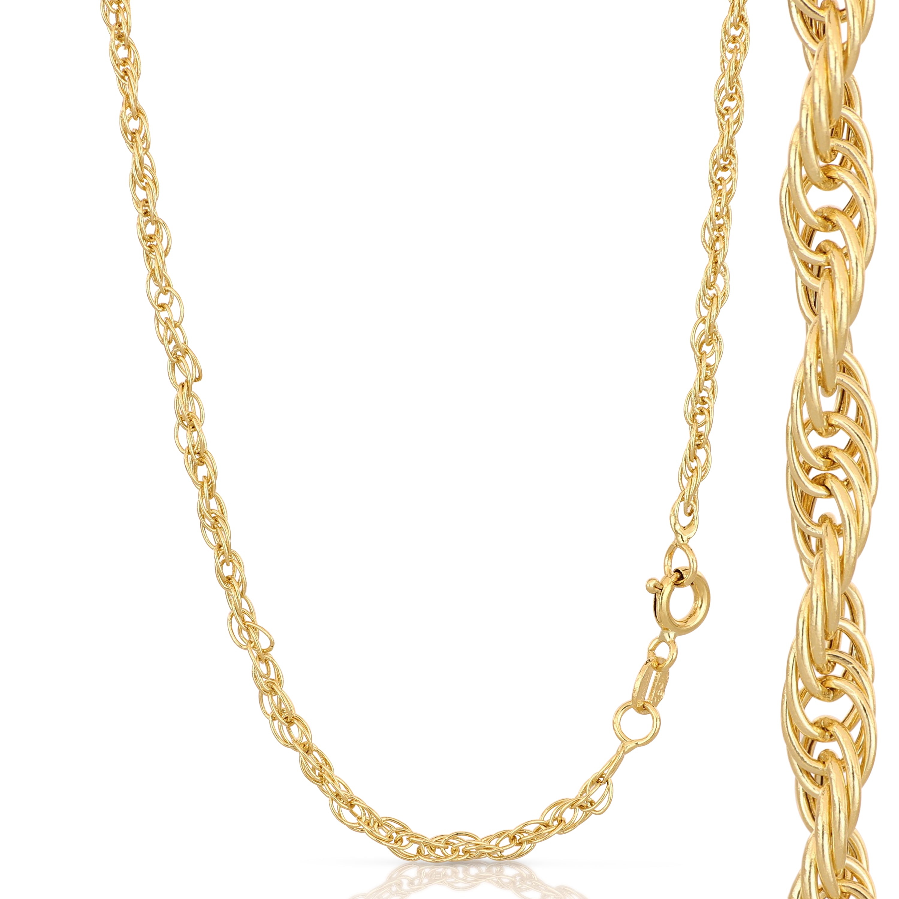18K Italian Gold Chain Necklace – SKU 803321745133