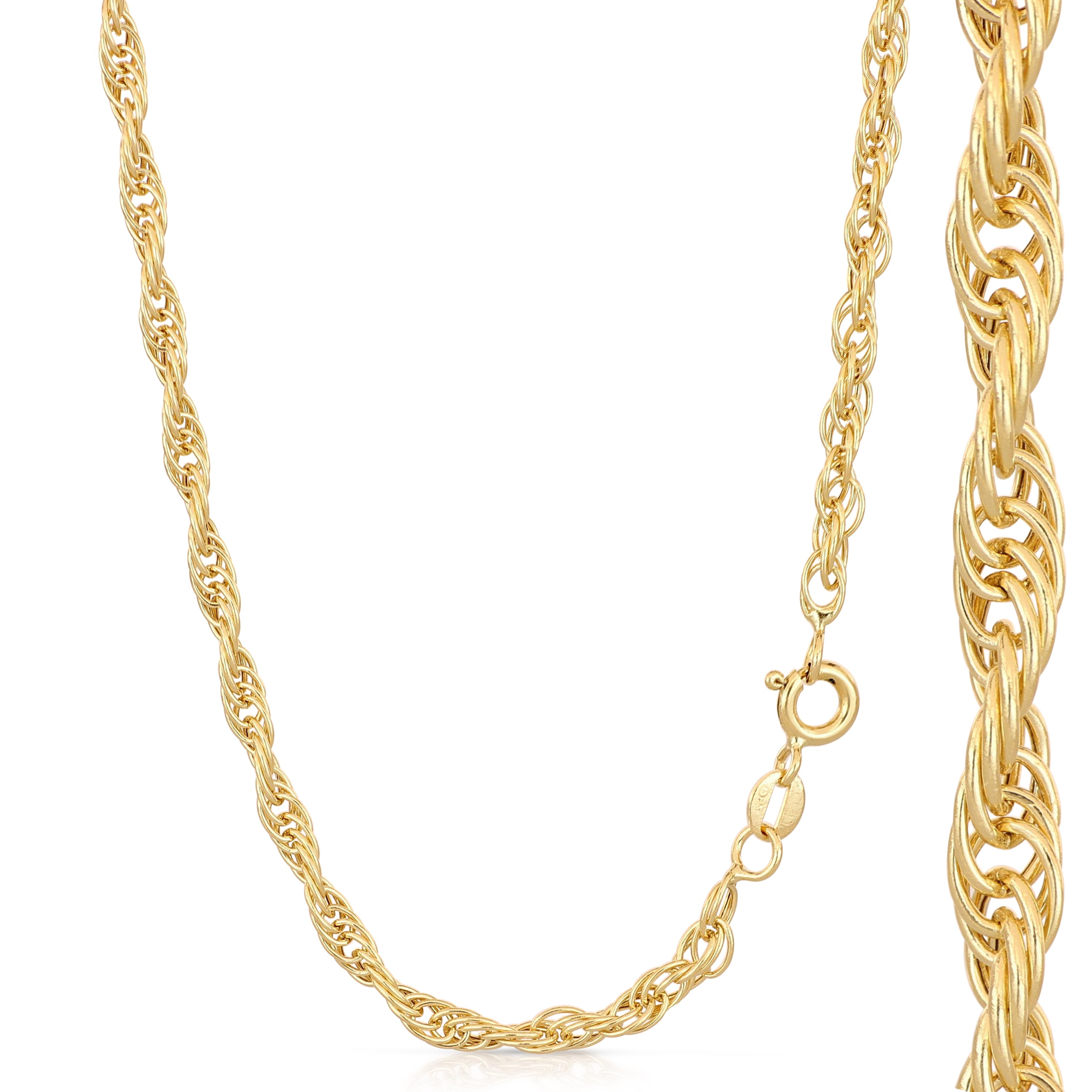18K Italian Gold Chain Necklace – SKU 803321745135