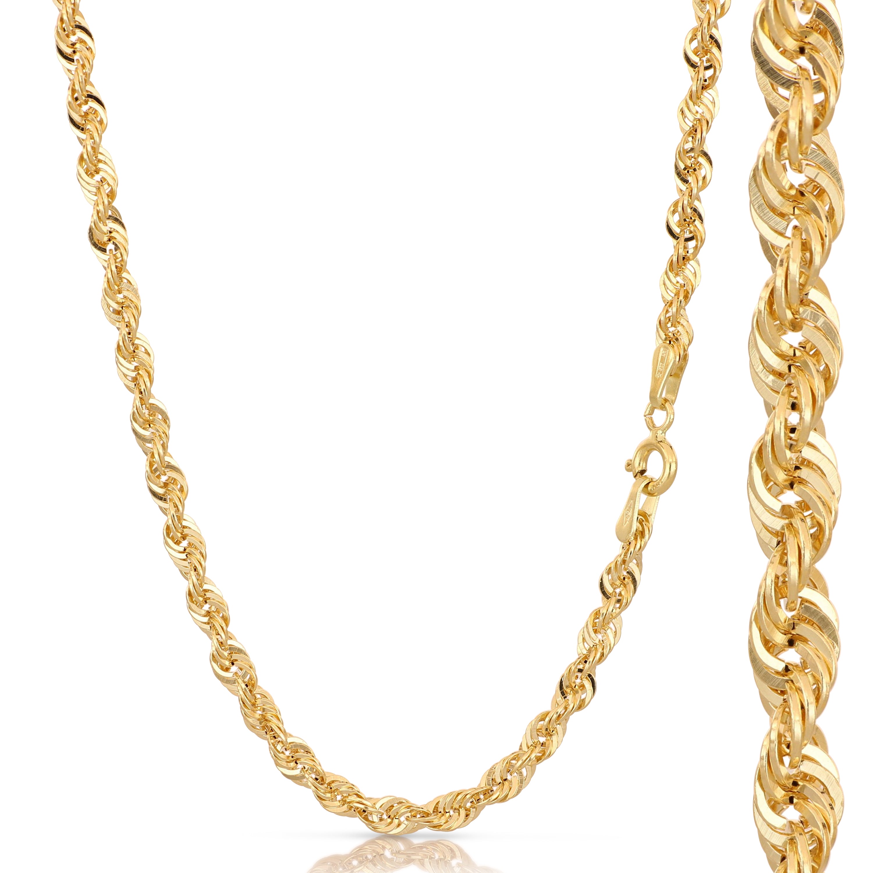 18K Italian Gold Chain Necklace – SKU 803321745139
