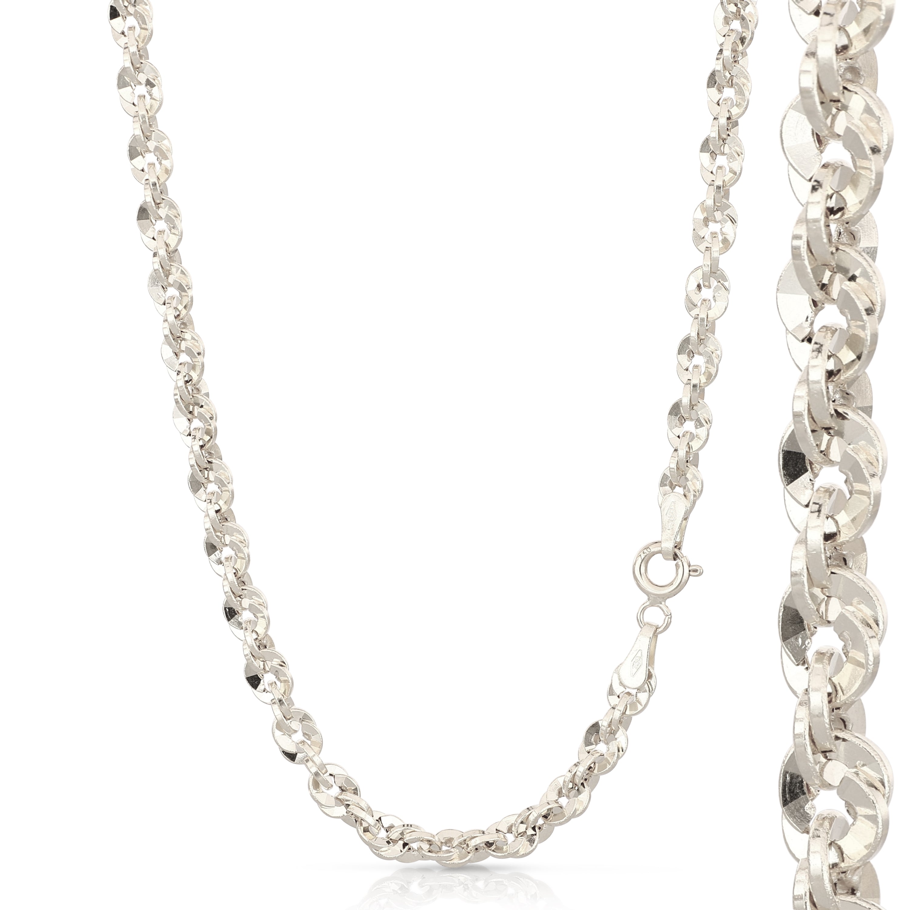 18K Italian Gold Chain Necklace – SKU 803321745153