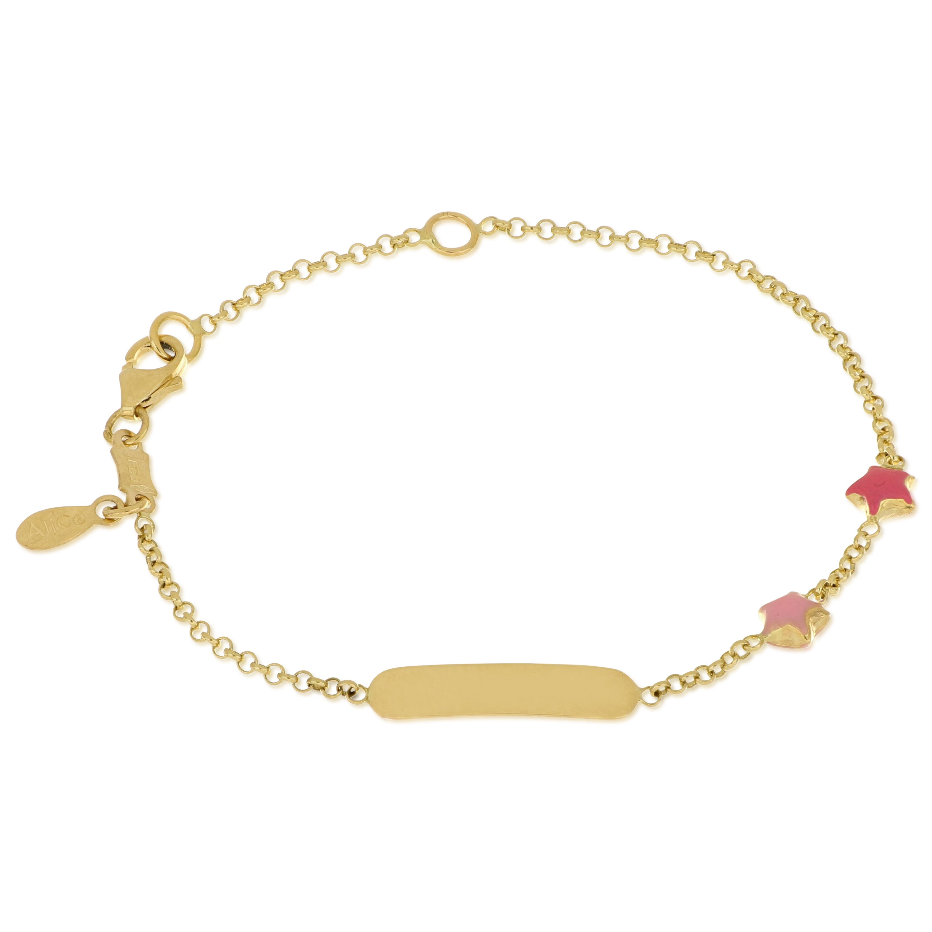 18K Italian Gold Baby Bracelet – 803321745442 – SKU 803321745442