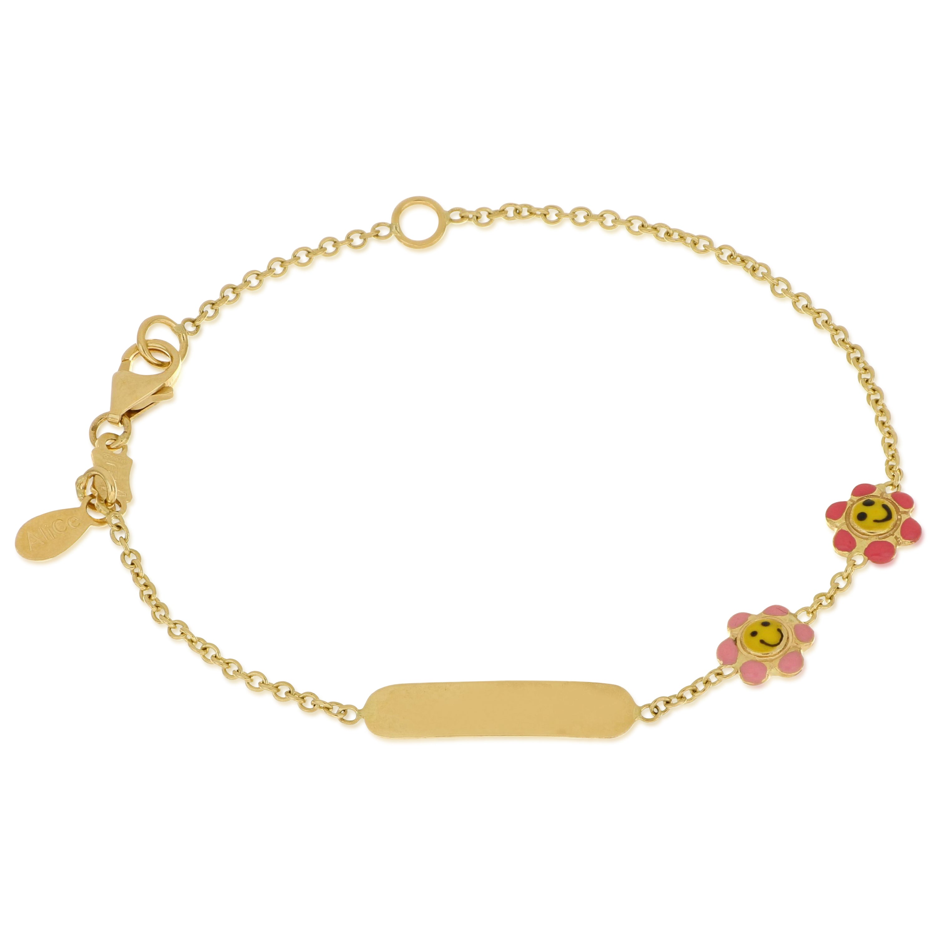 18K Italian Gold Baby Bracelet – 803321745458 – SKU 803321745458