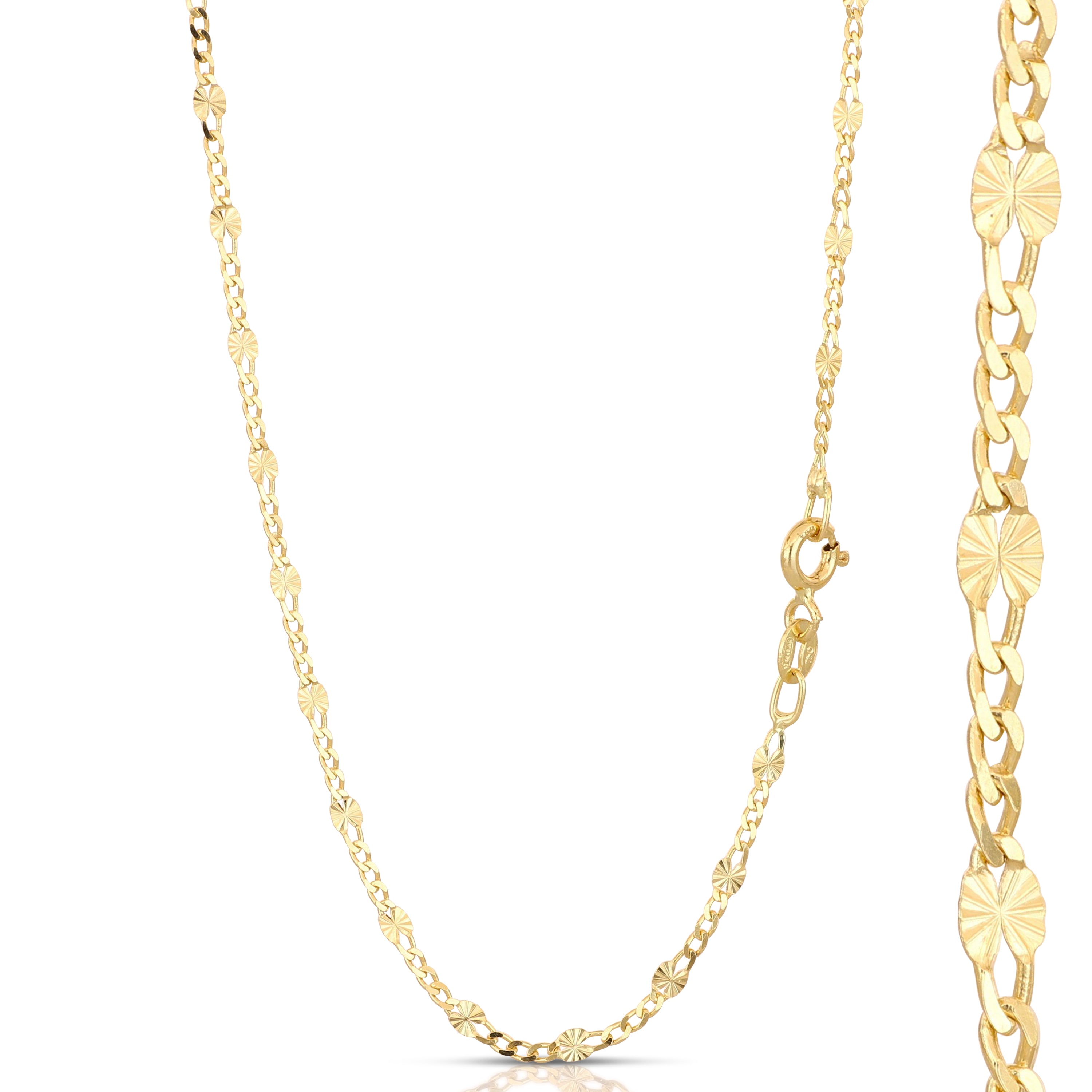 18K Italian Gold Chain Necklace – SKU 803321745720