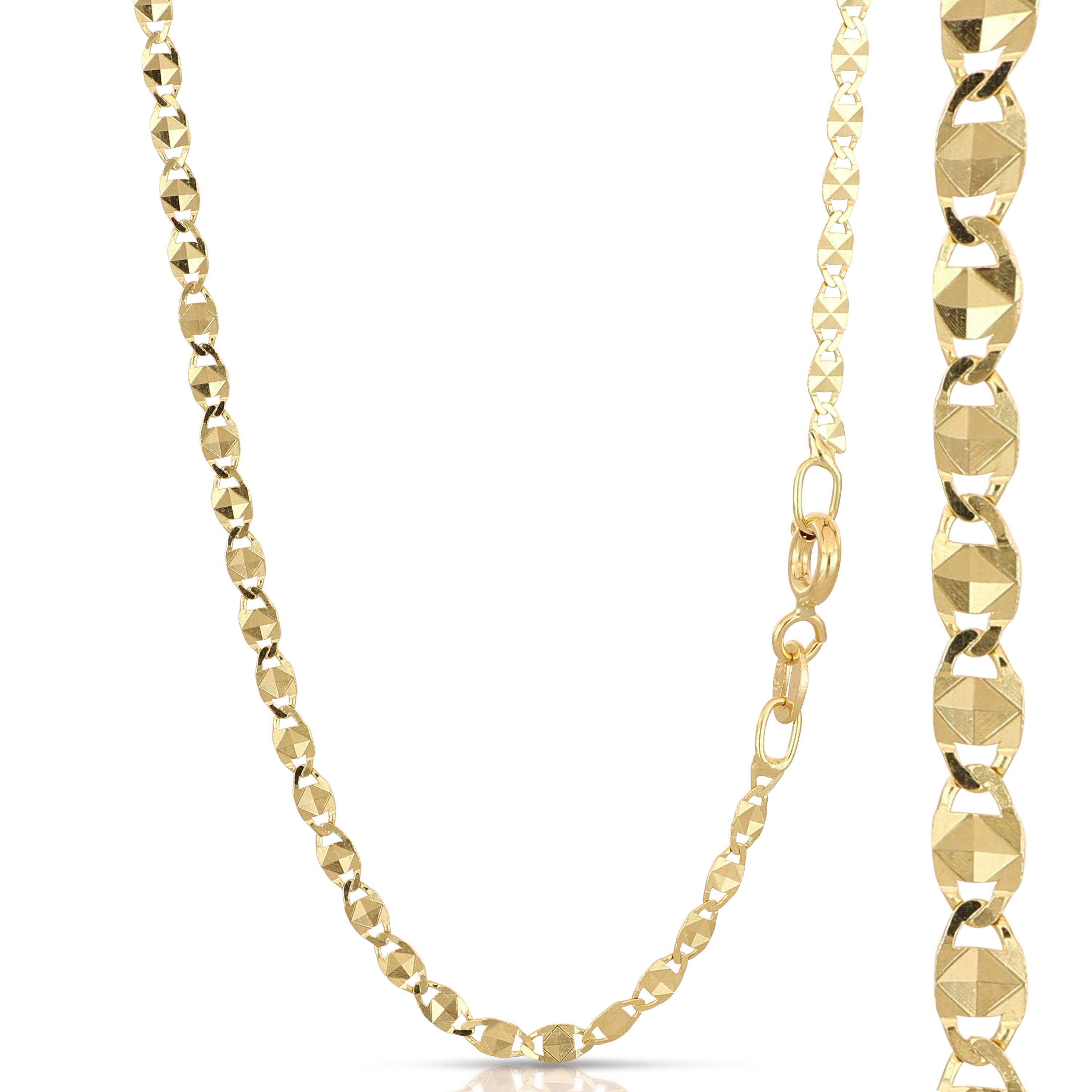 18K Italian Gold Chain Necklace – SKU 803321745724