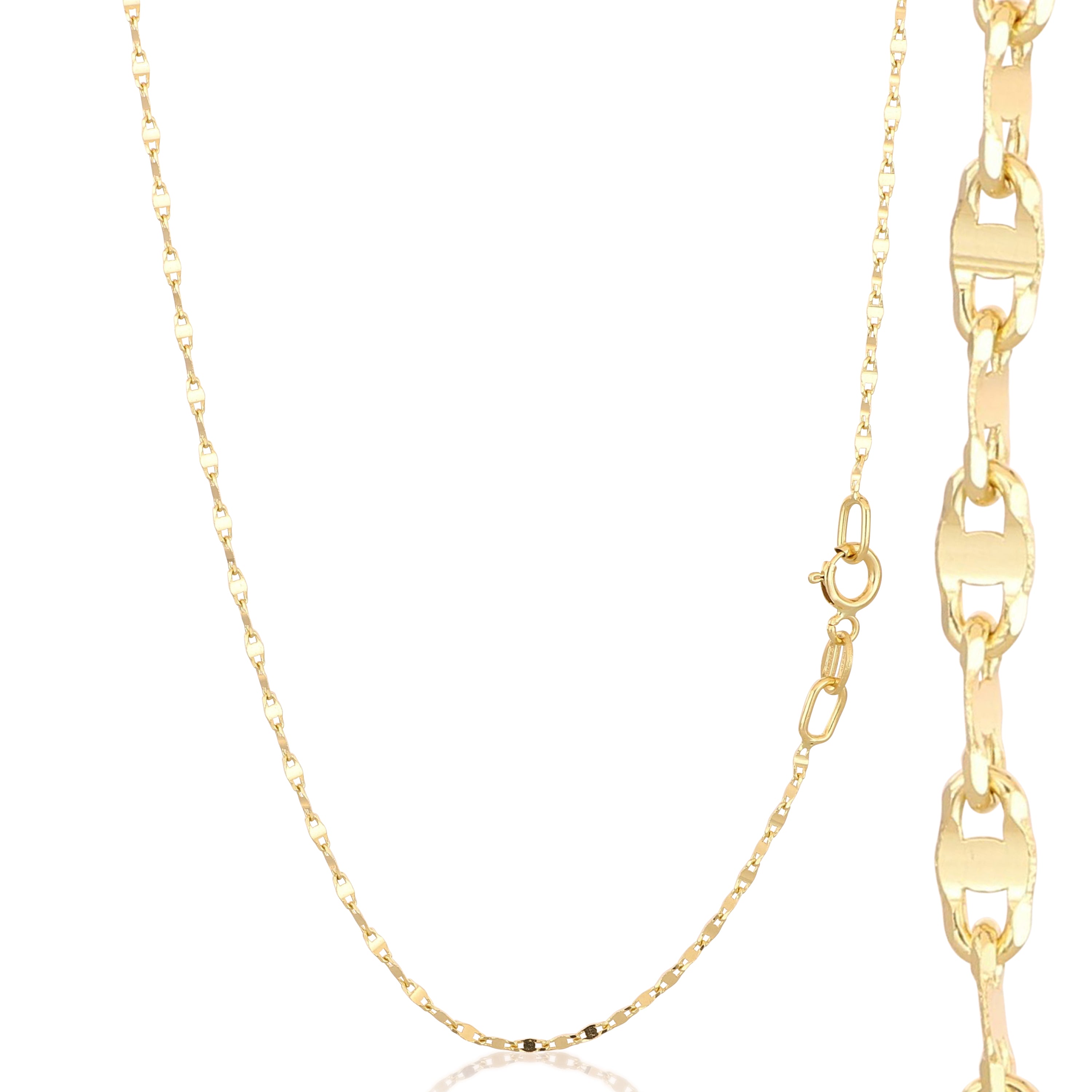 18K Italian Gold Chain Necklace – SKU 803321745736