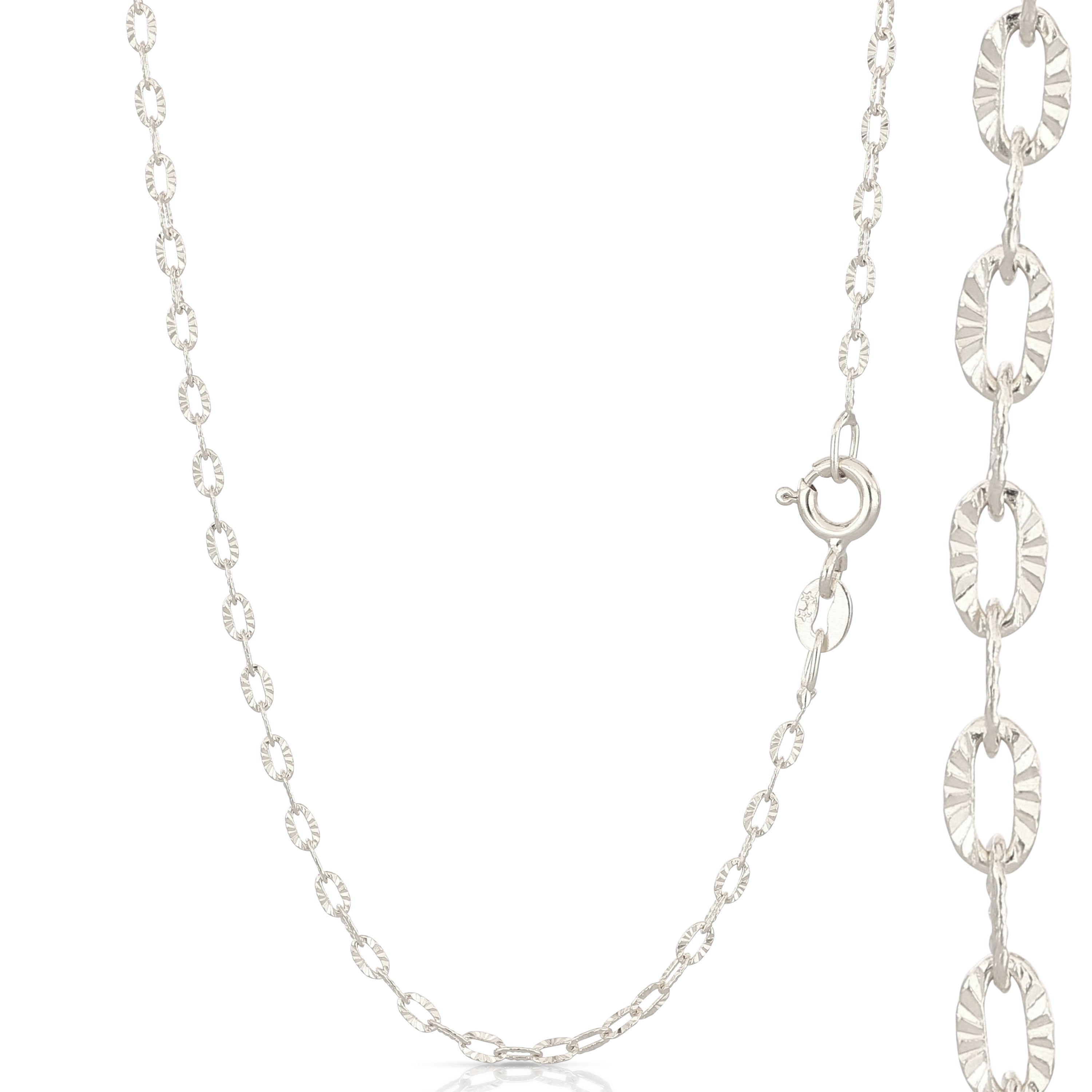 18K Italian Gold Chain Necklace – SKU 803321745750