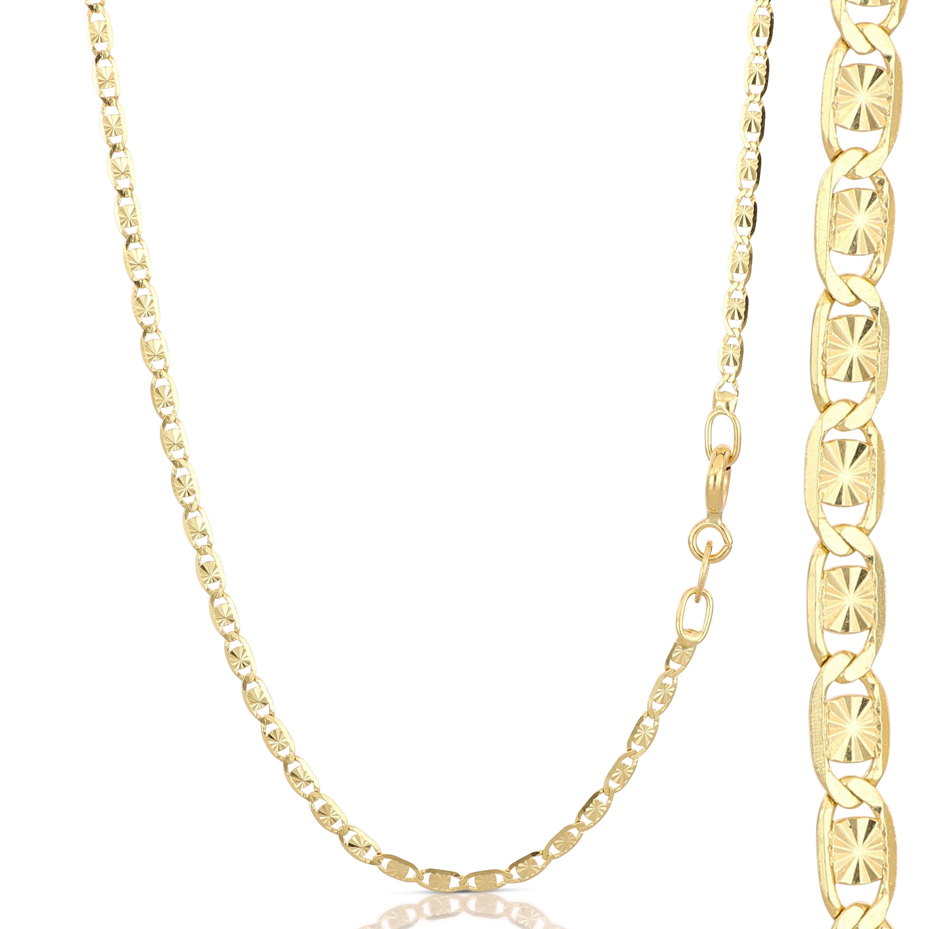 18K Italian Gold Chain Necklace – SKU 803321745797