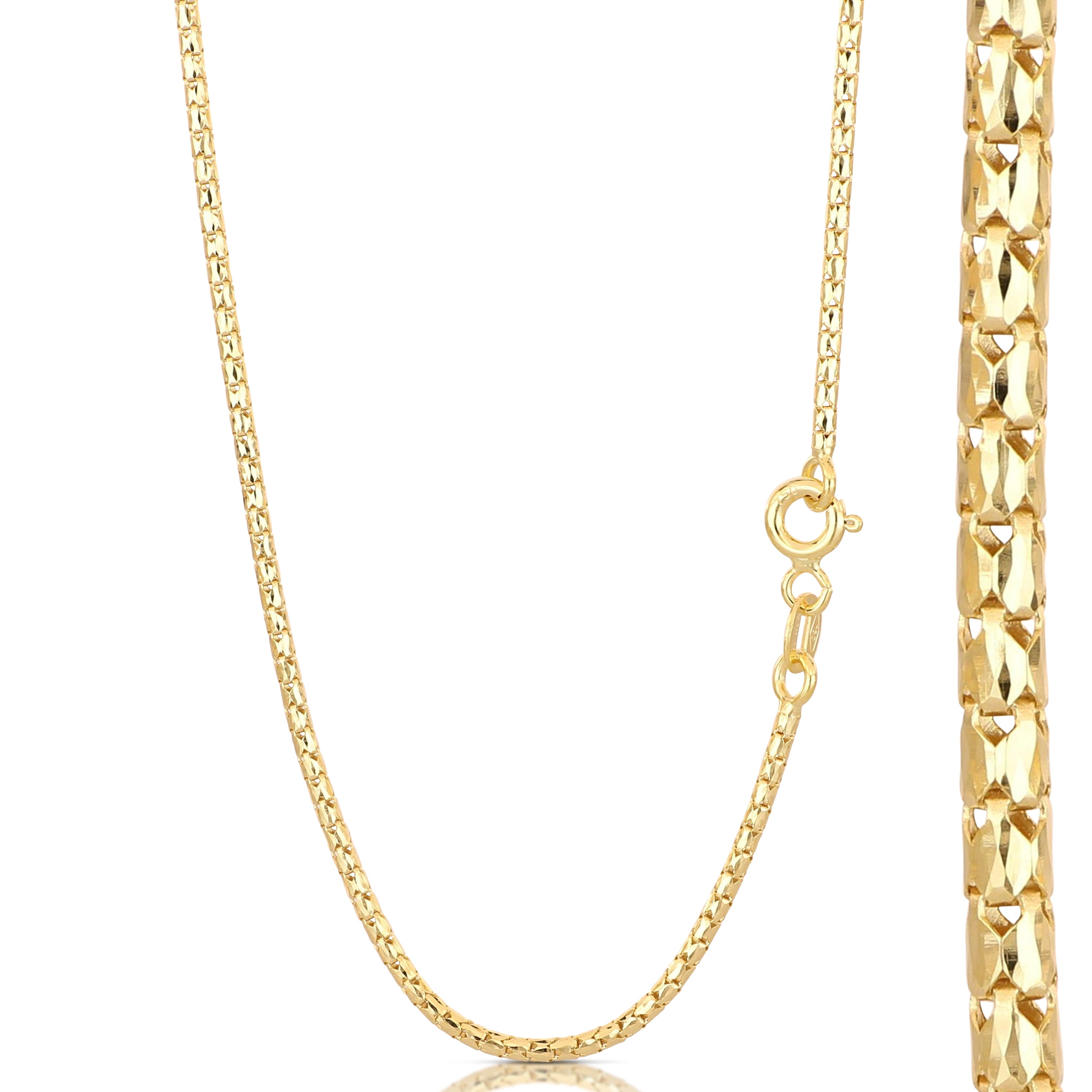 18K Italian Gold Chain Necklace – SKU 803321745799