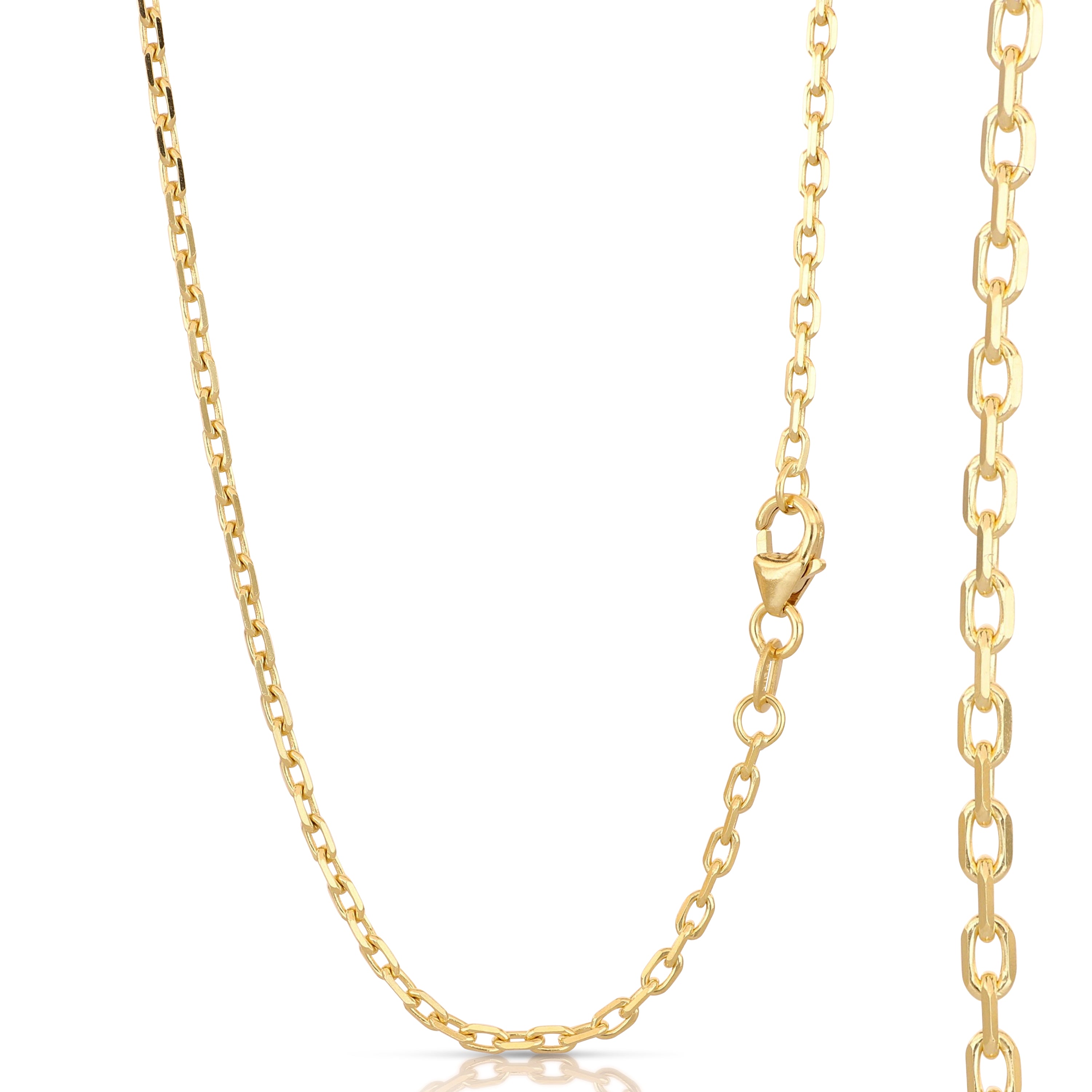 18K Italian Gold Chain Necklace – SKU 803321745852