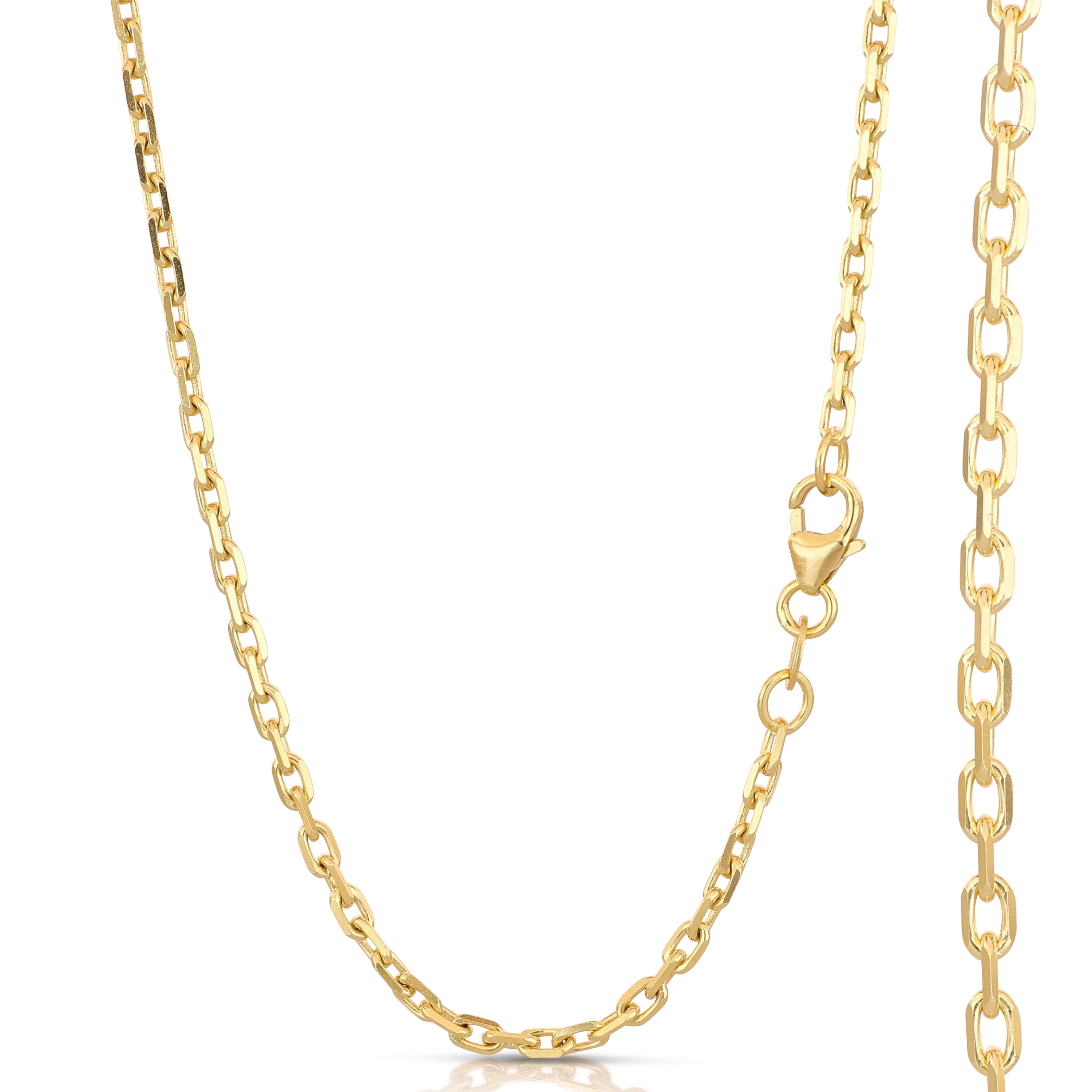 18K Italian Gold Chain Necklace – SKU 803321745860
