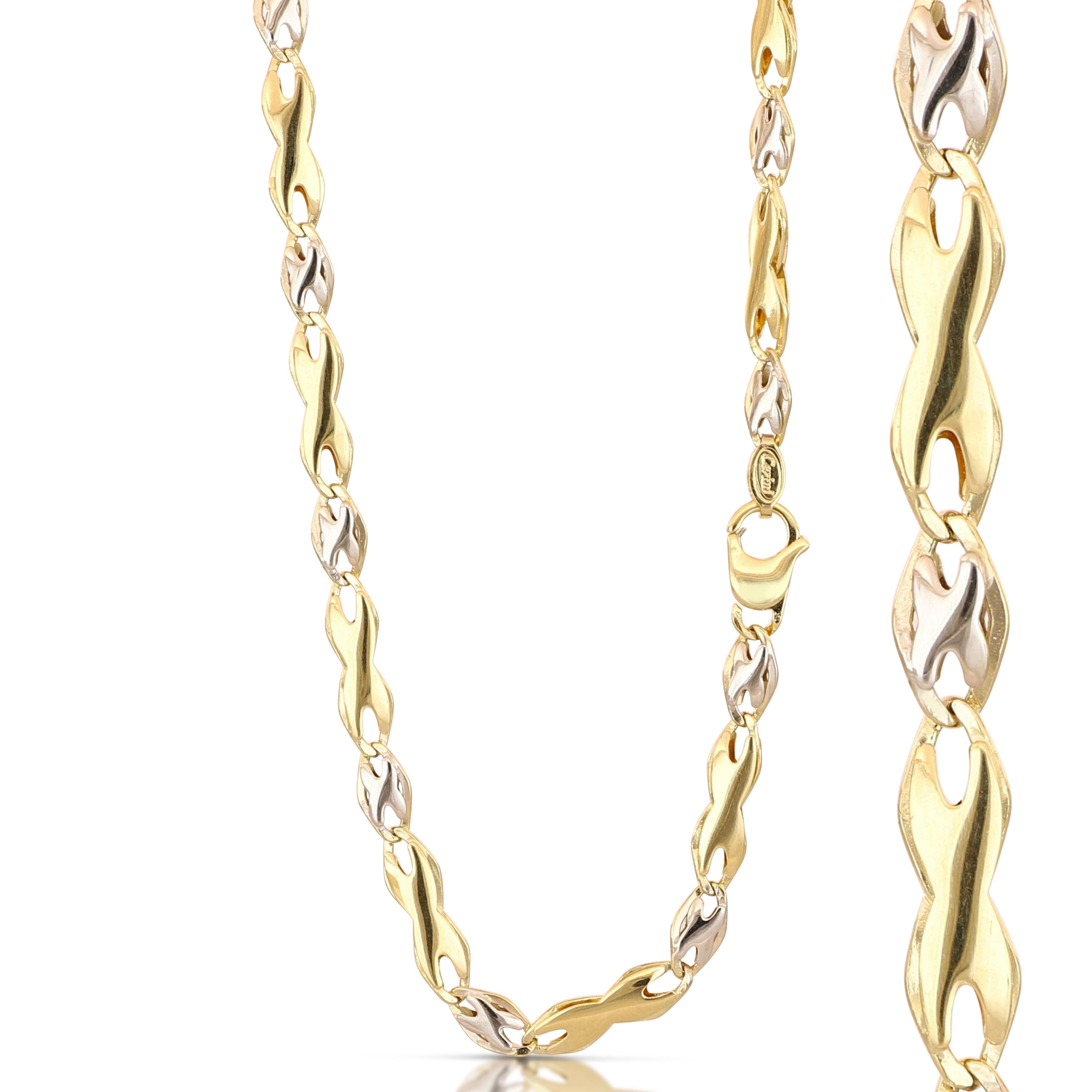 18K Italian Gold Chain Necklace – SKU 803321746029