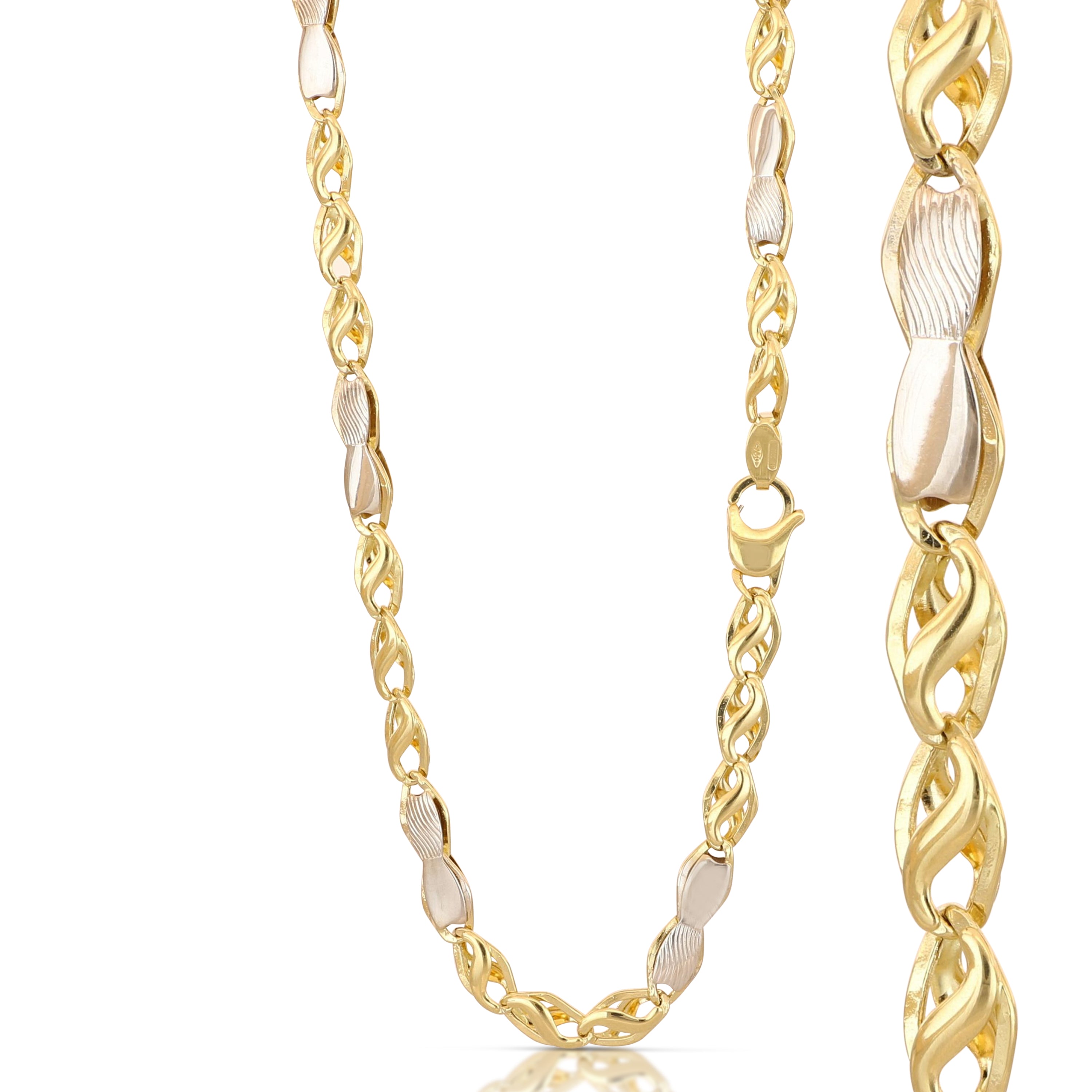 18K Italian Gold Chain Necklace – SKU 803321746032