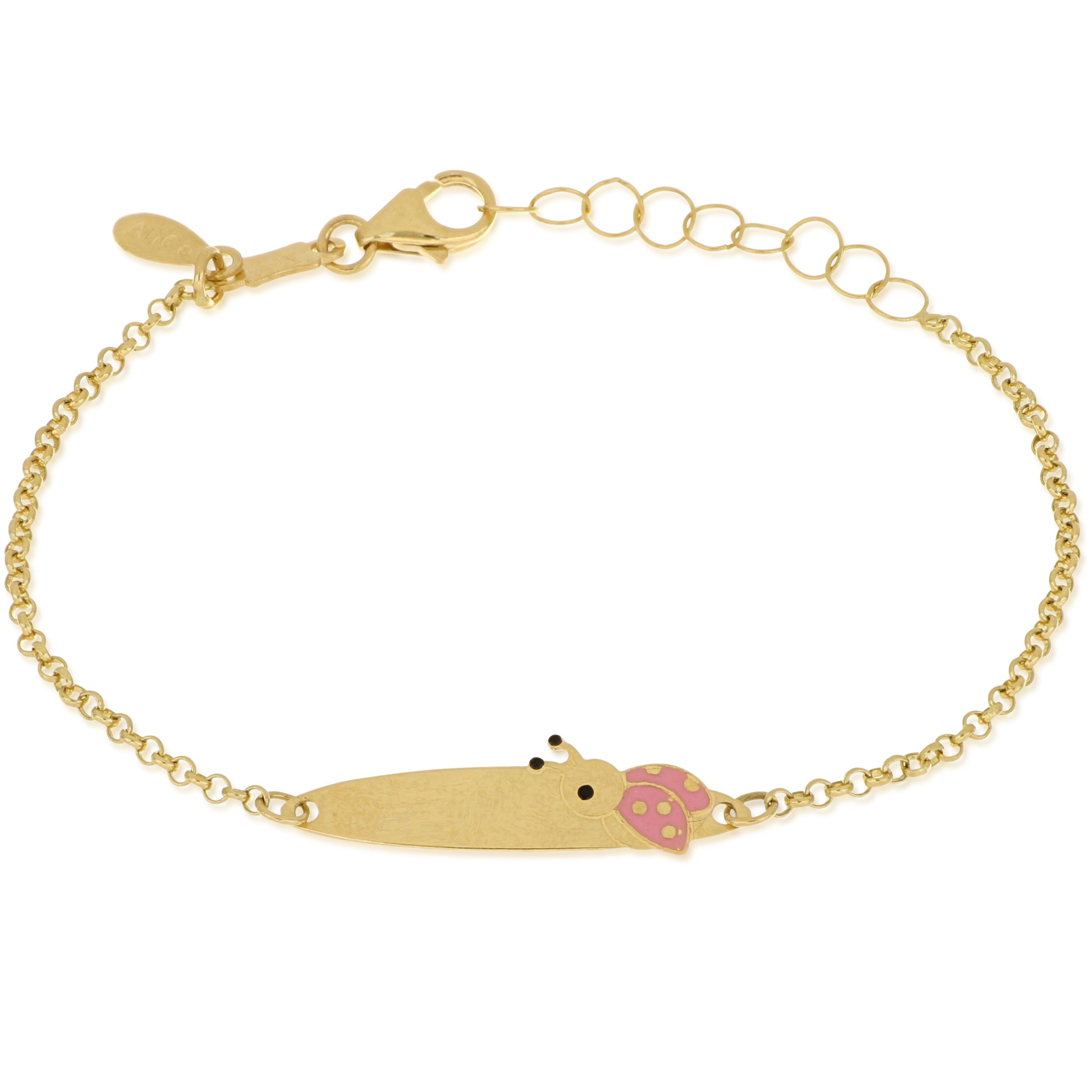 18K Italian Gold Baby Bracelet – 803321746185 – SKU 803321746185