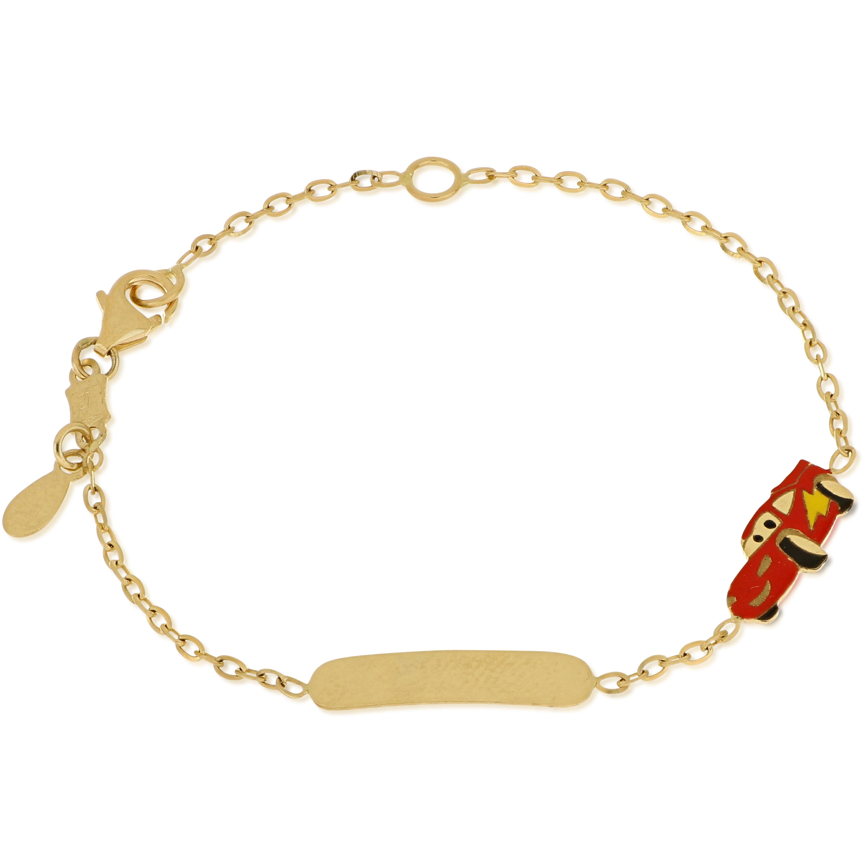 18K Italian Gold Baby Bracelet – 803321746189 – SKU 803321746189
