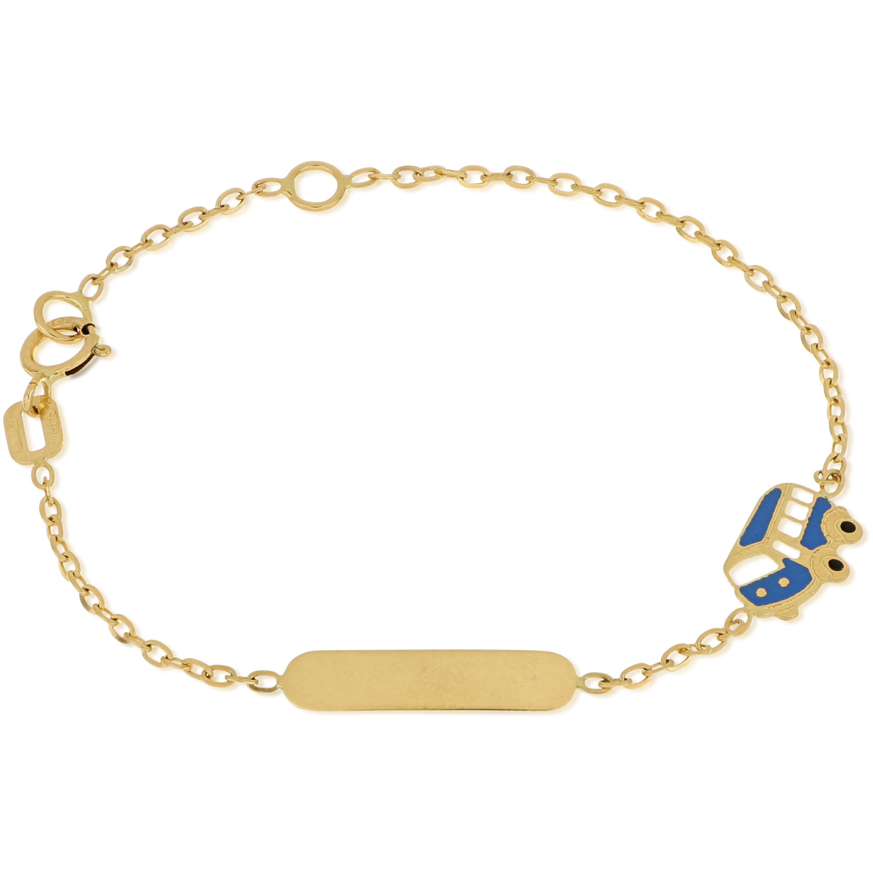 18K Italian Gold Baby Bracelet – 803321746191 – SKU 803321746191