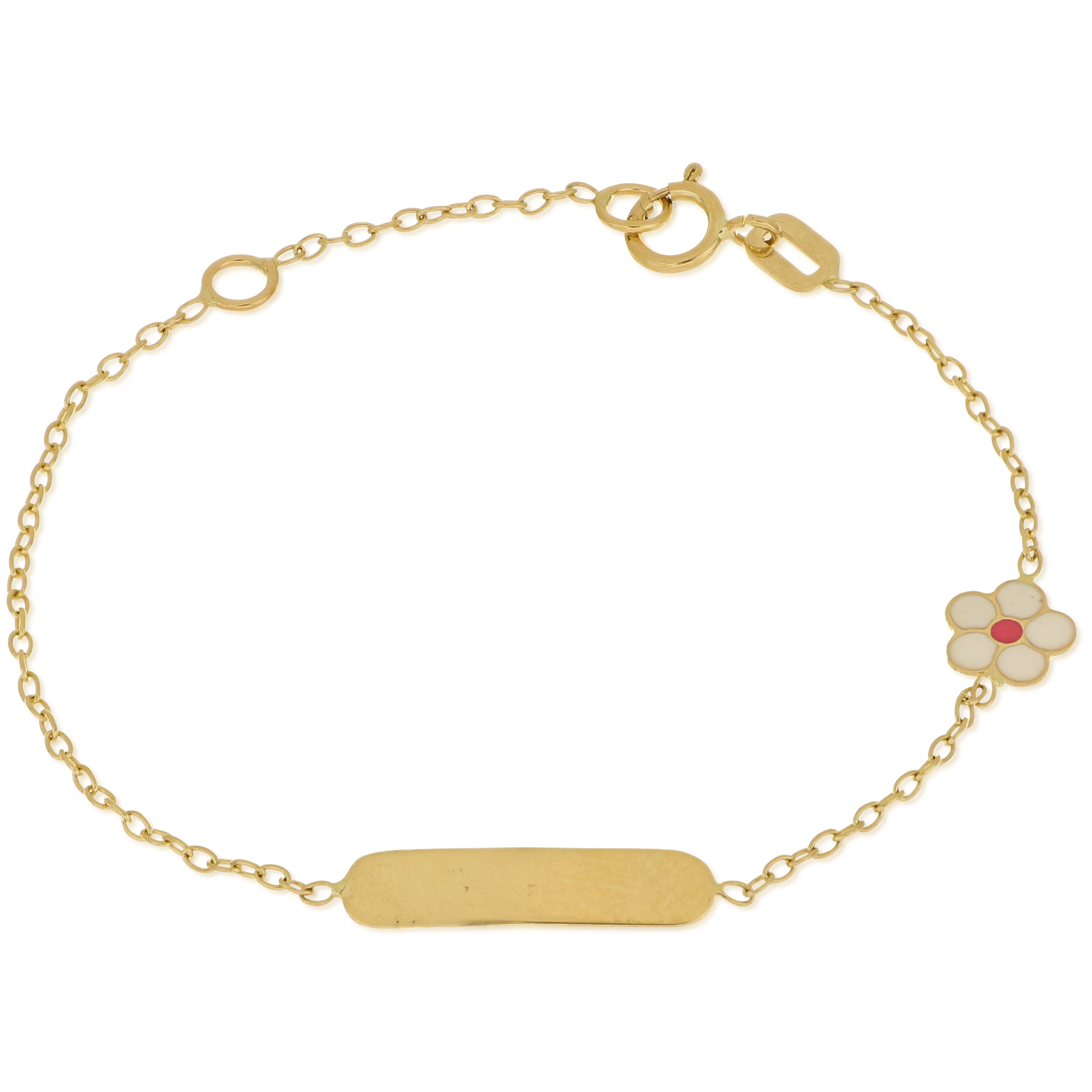 18K Italian Gold Baby Bracelet – 803321746199 – SKU 803321746199