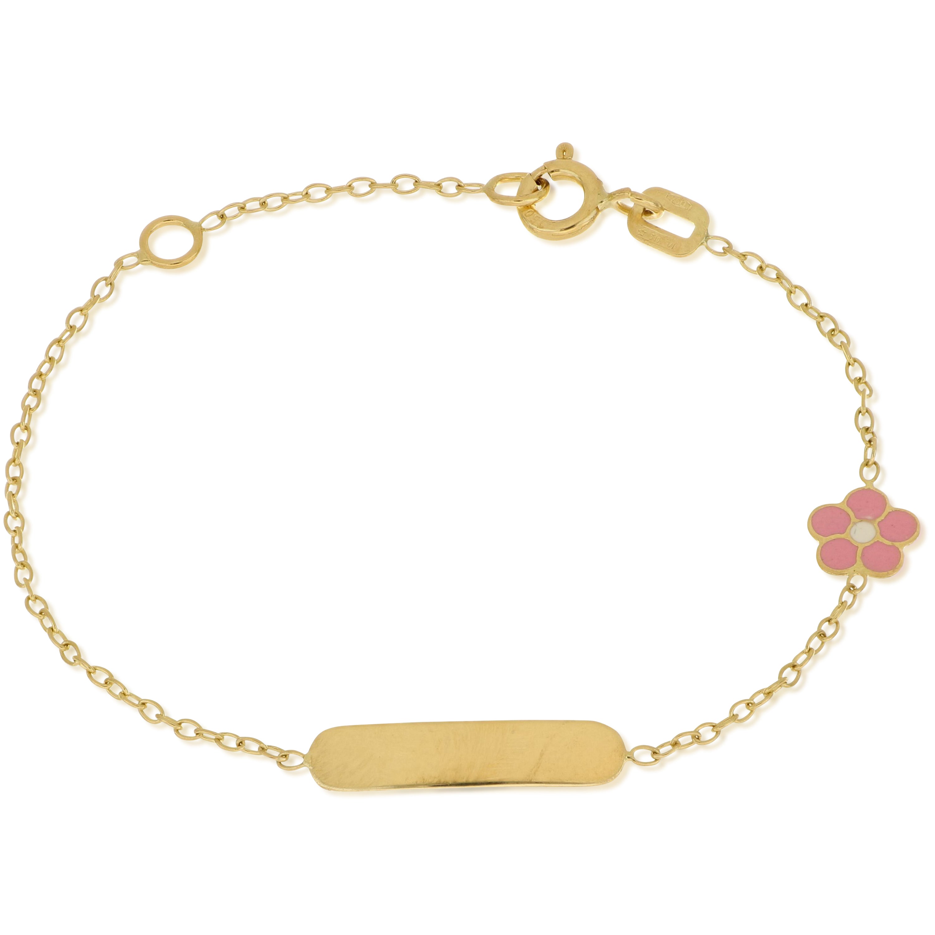 18K Italian Gold Baby Bracelet – 803321746200 – SKU 803321746200