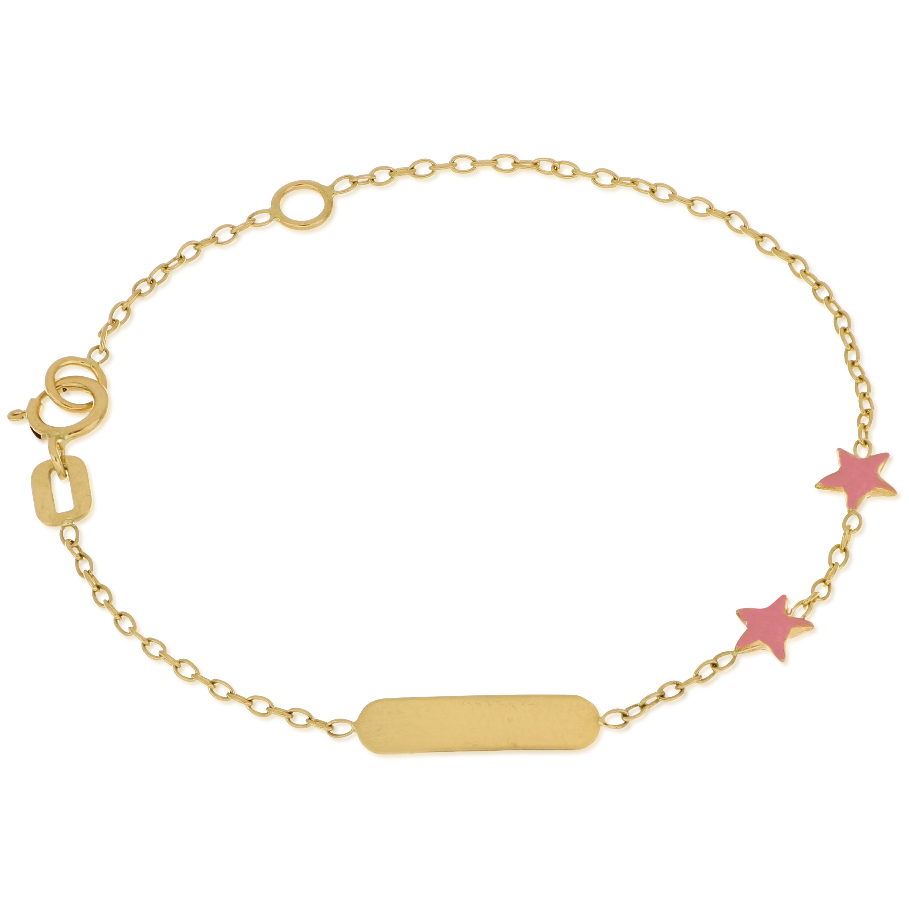 18K Italian Gold Baby Bracelet – 803321746202 – SKU 803321746202